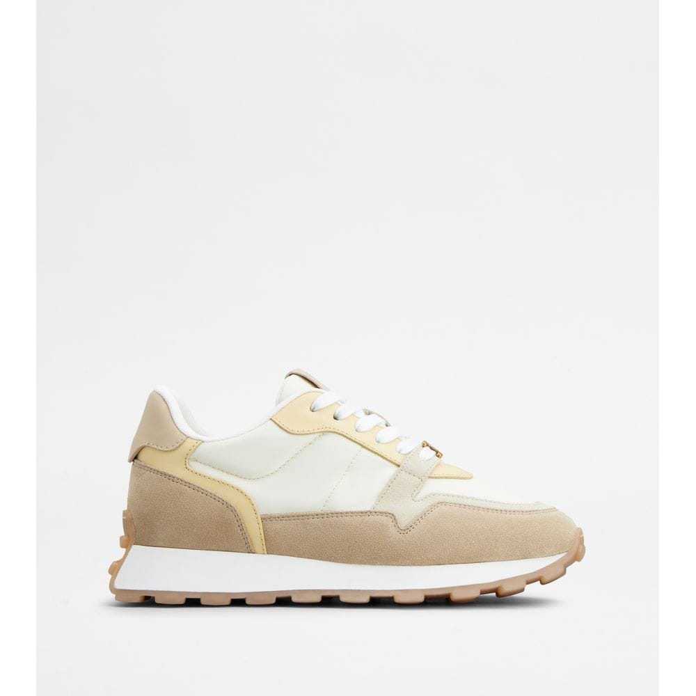 Tod's Tods Sneakers In Suede And Fabric Multicolor Womens