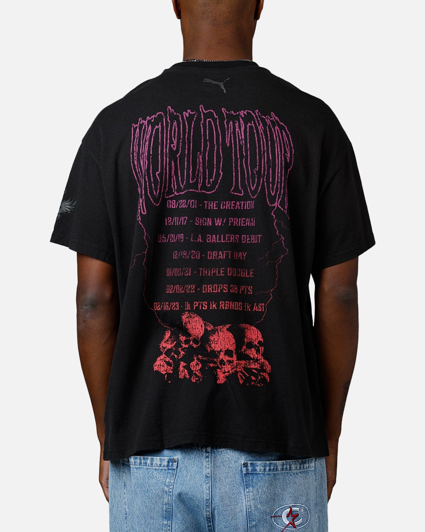 Puma x Lamelo Ball Lamelo World Tour T - Shirt Black