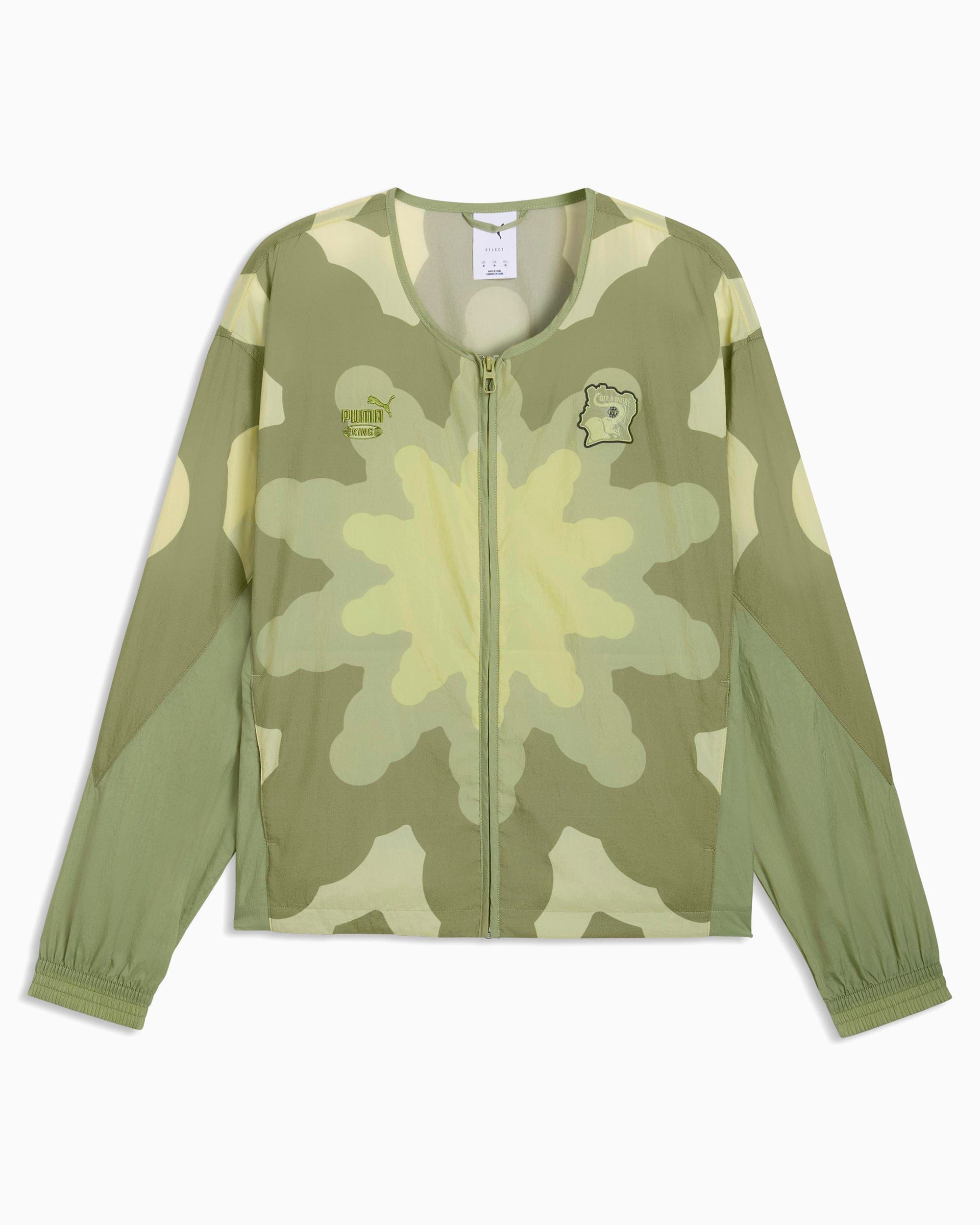 Puma Chaqueta de chandal con logo Relaxed Puma x Salehe Bembury x Ivory Coast King para hombre