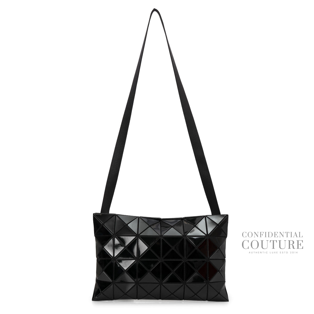 Bao Bao Issey Miyake Black Lucent Crossbody Bag