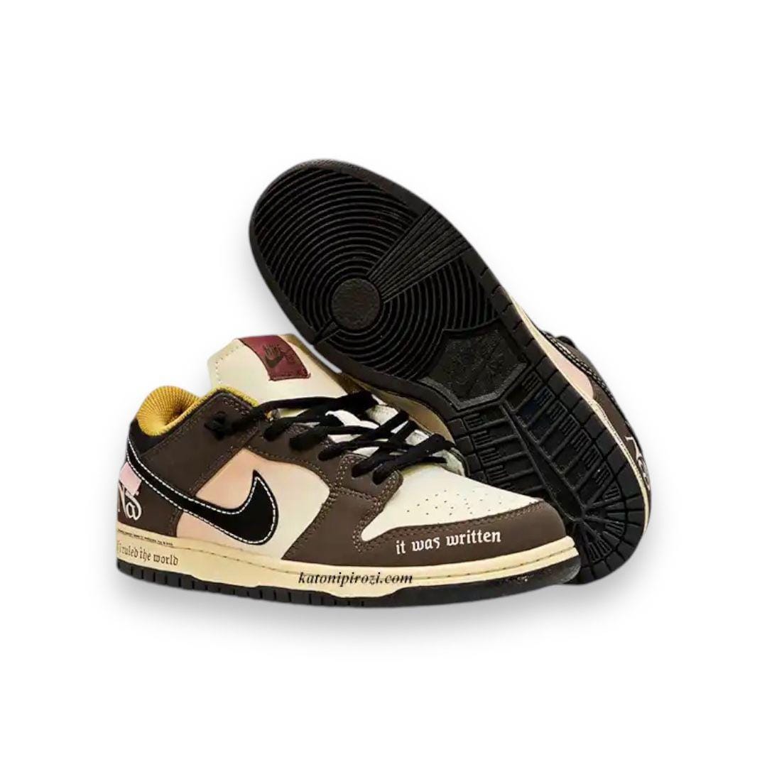 Custom Dunk Low Nas It Was Written Custom