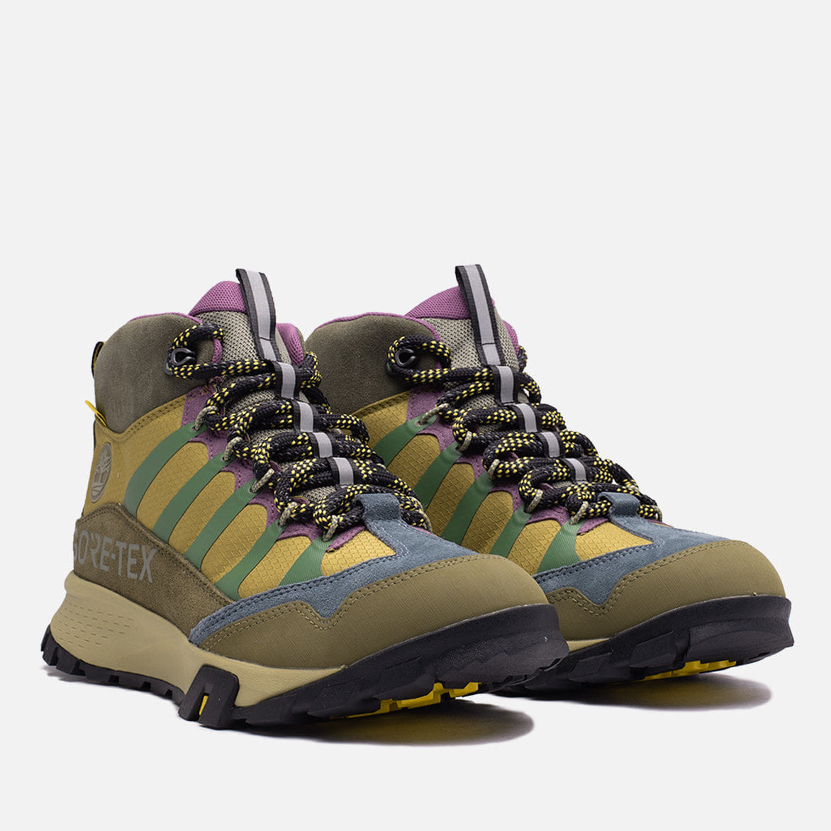 Timberland BBC BEELINE x TIMBERLAND GARRISON HIKER MID - BLUE / BROWN