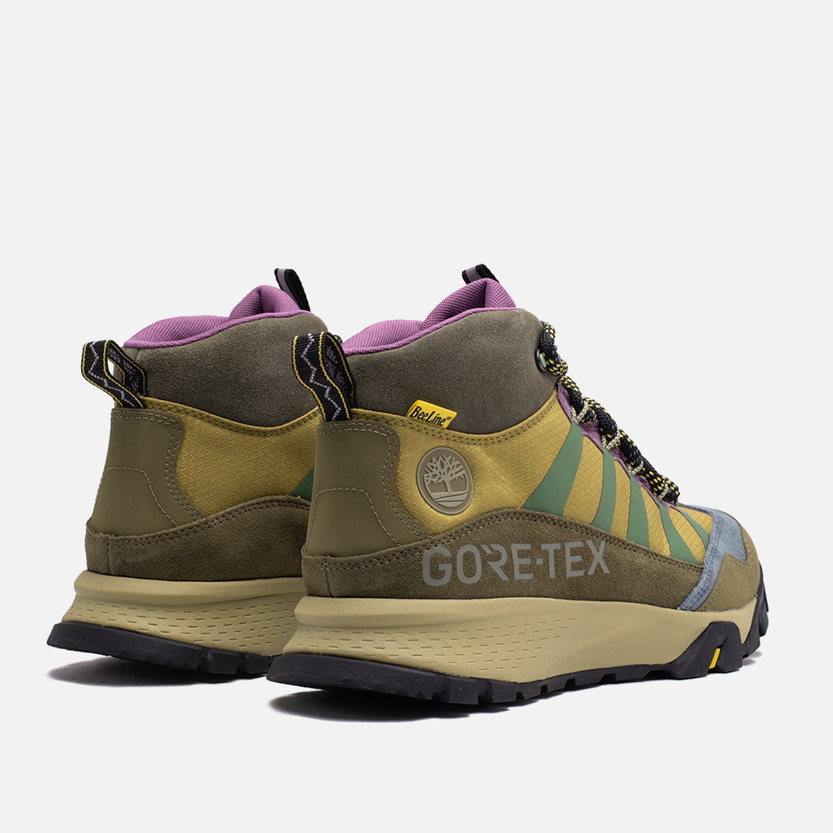 Timberland BBC BEELINE x TIMBERLAND GARRISON HIKER MID - BLUE / BROWN
