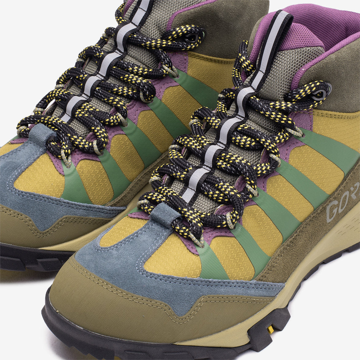 Timberland BBC BEELINE x TIMBERLAND GARRISON HIKER MID - BLUE / BROWN