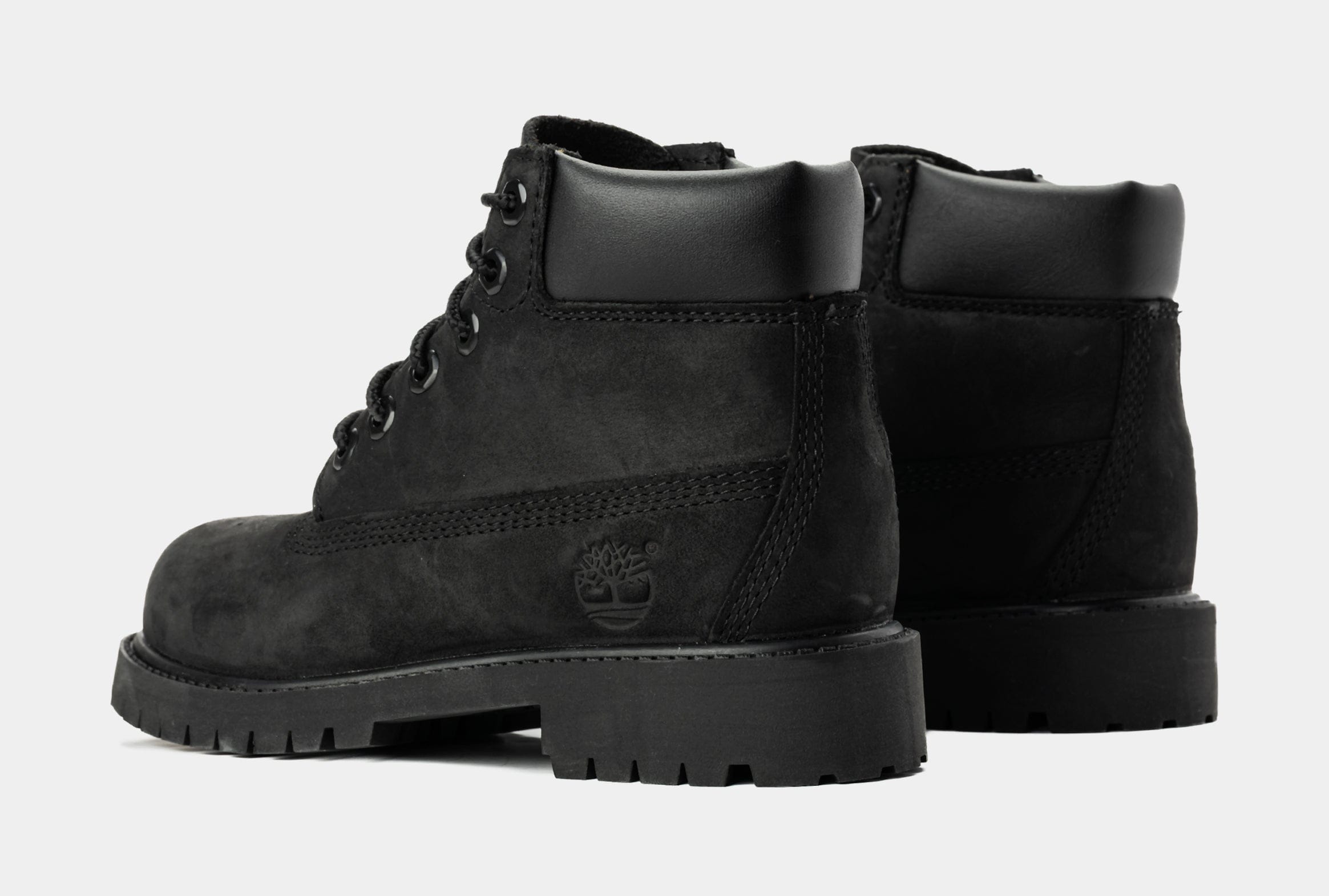 Timberland Premium 6 Inch Preschool Boots (Black)