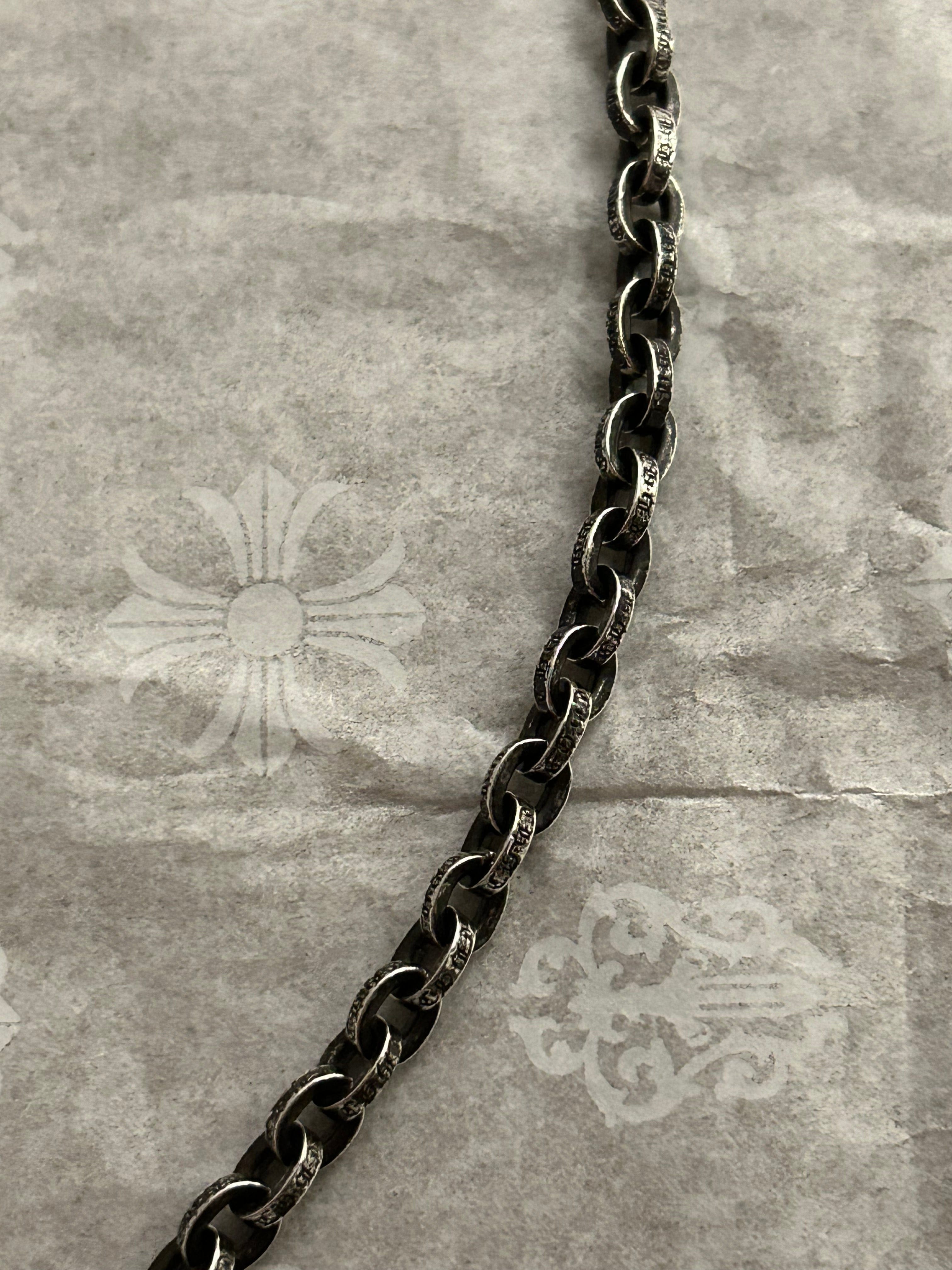 Chrome Hearts Paper Chain Necklace Chrome Hearts Logo