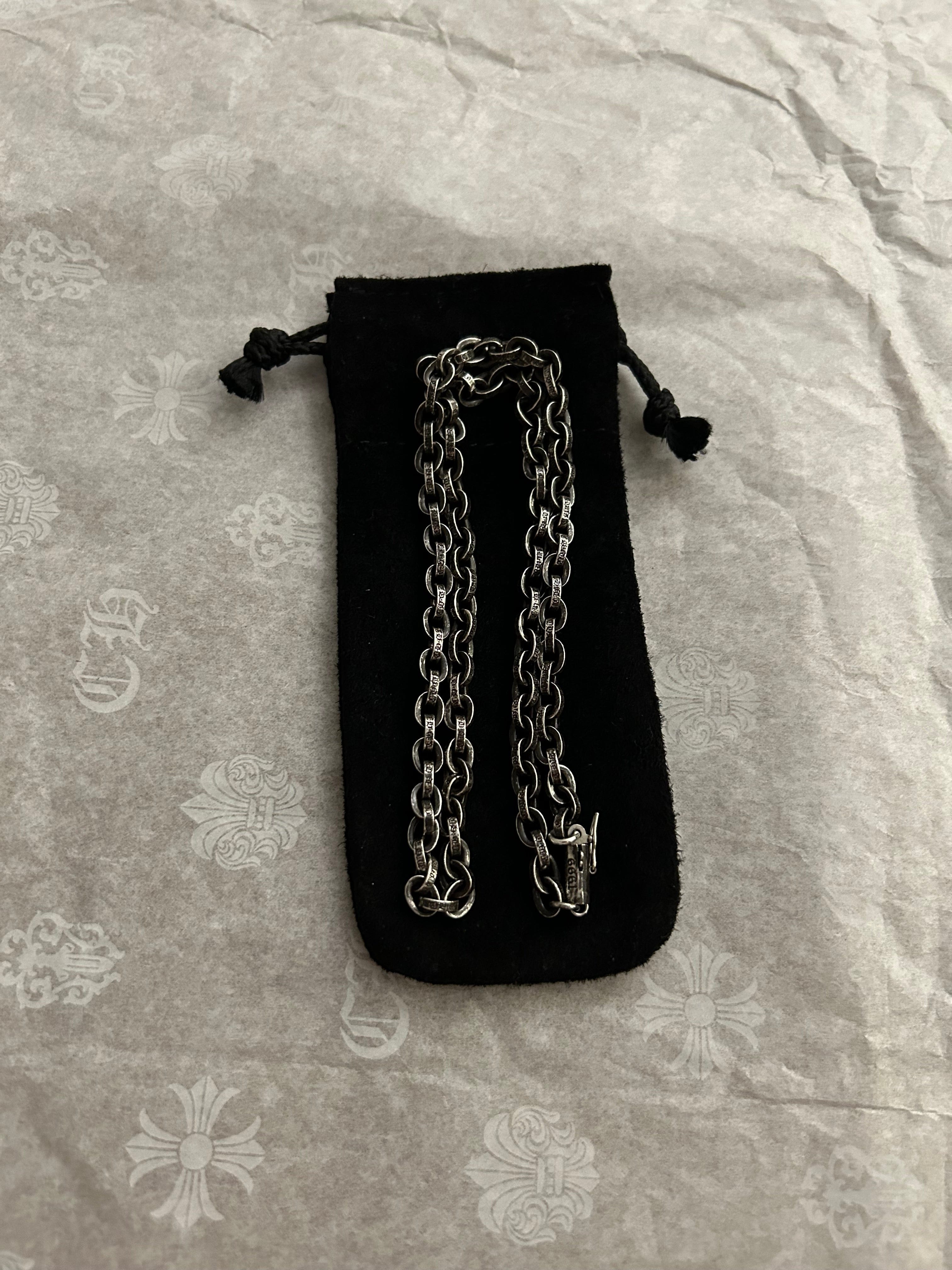 Chrome Hearts Paper Chain Necklace Chrome Hearts Logo