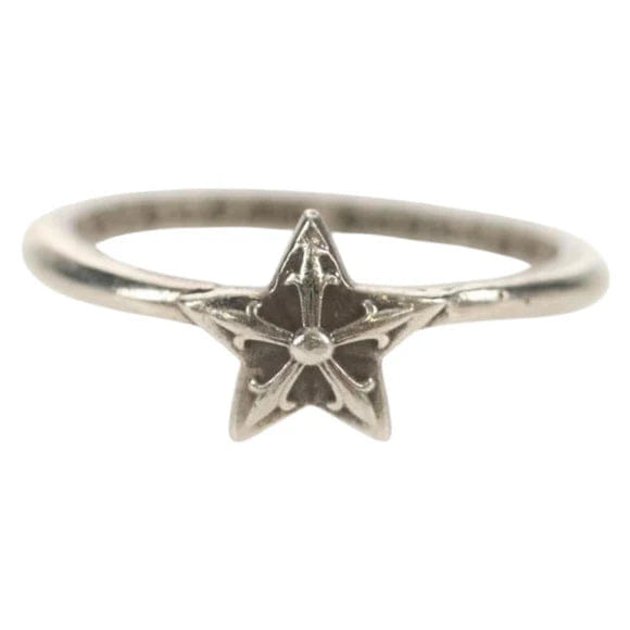 Chrome Hearts Bubble Gum Starling Ring Ag925 Silver Auth 142408M 142408M