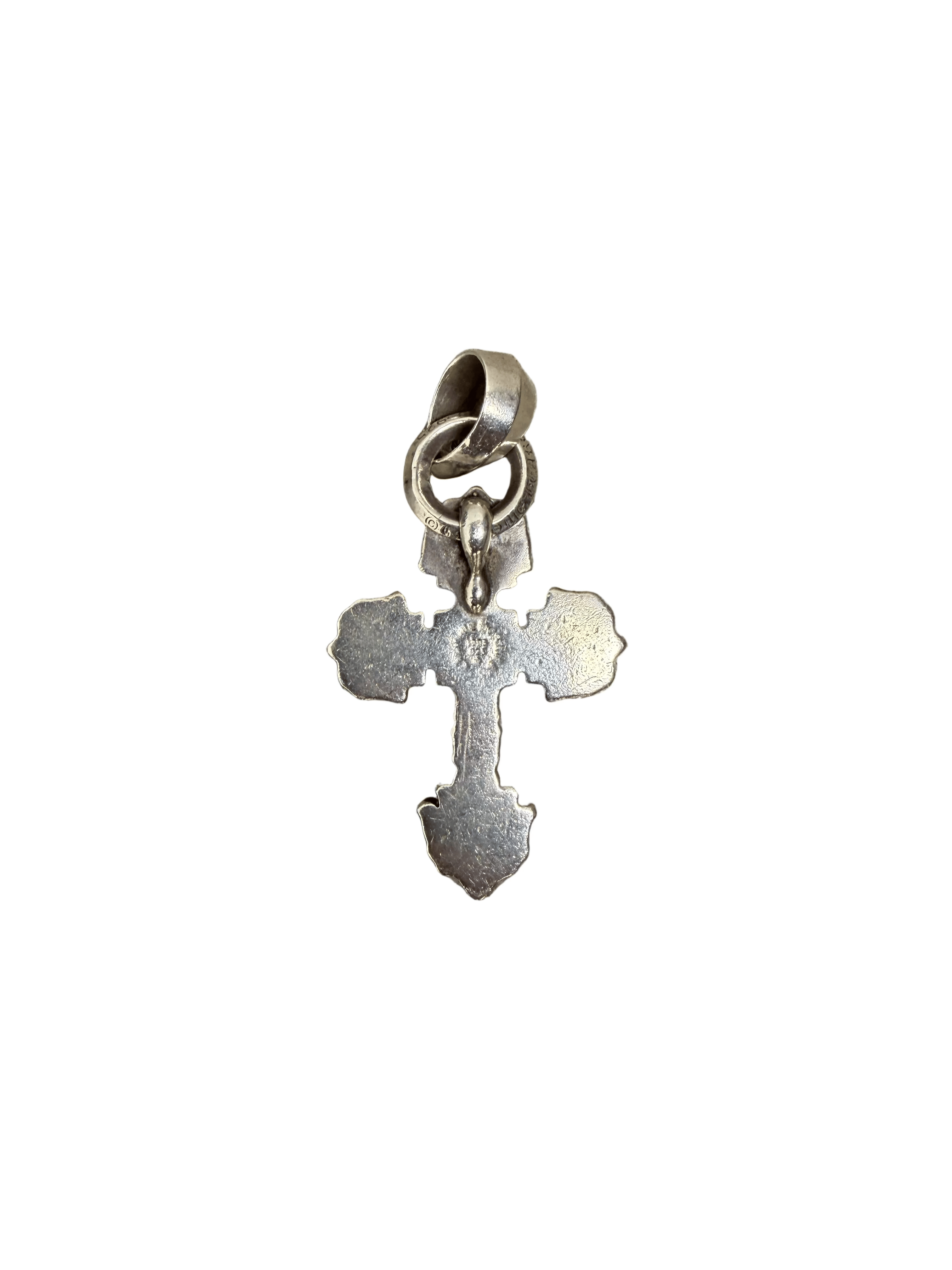 Chrome Hearts Filigree Cross Pendant Silver