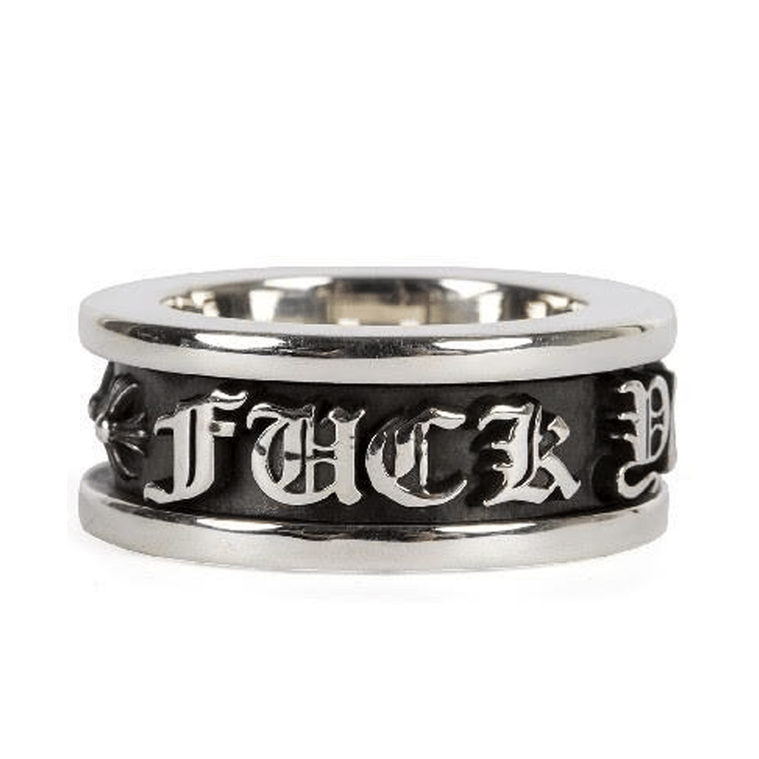 Chrome Hearts F*ck You Spinner Ring