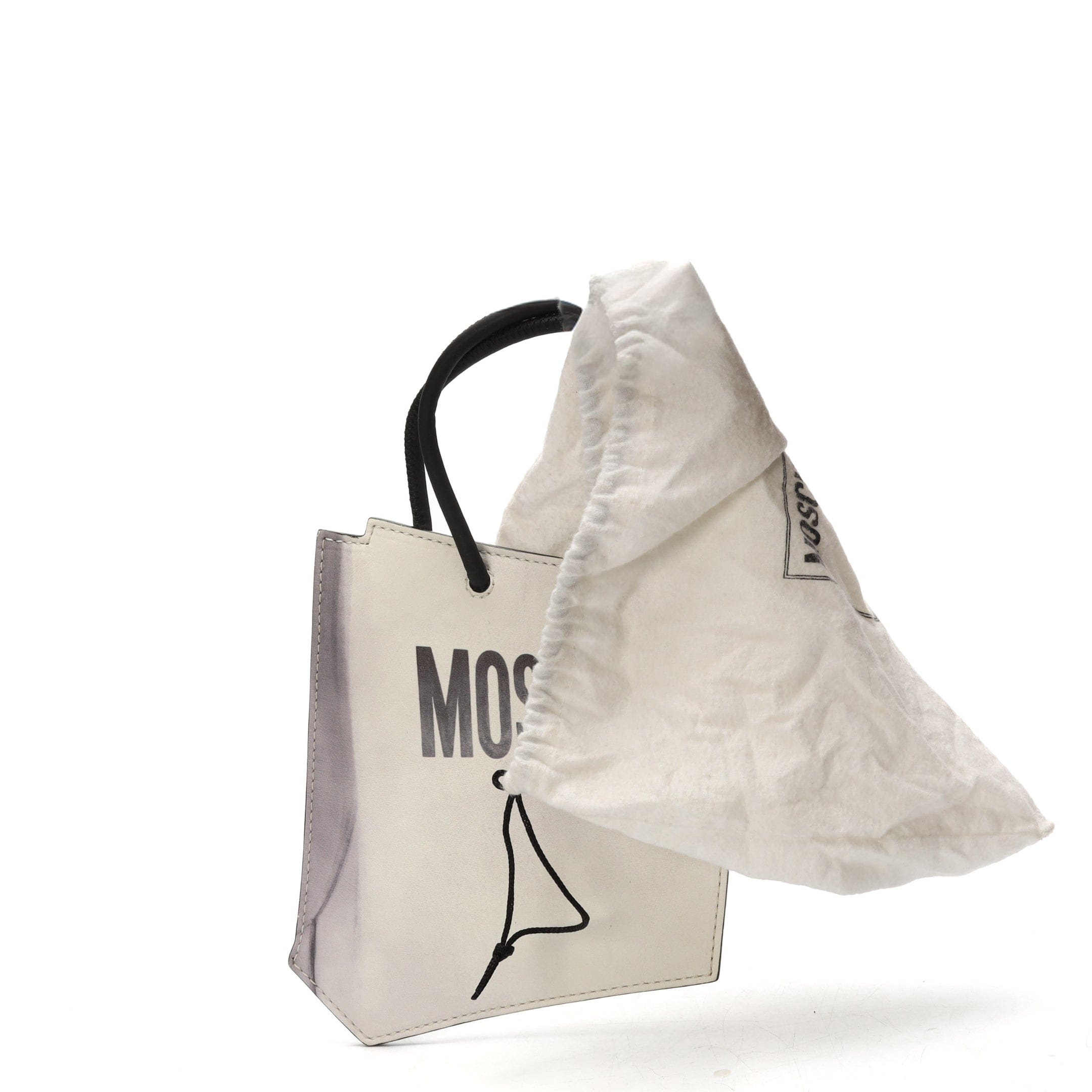 Moschino 2D White Bag