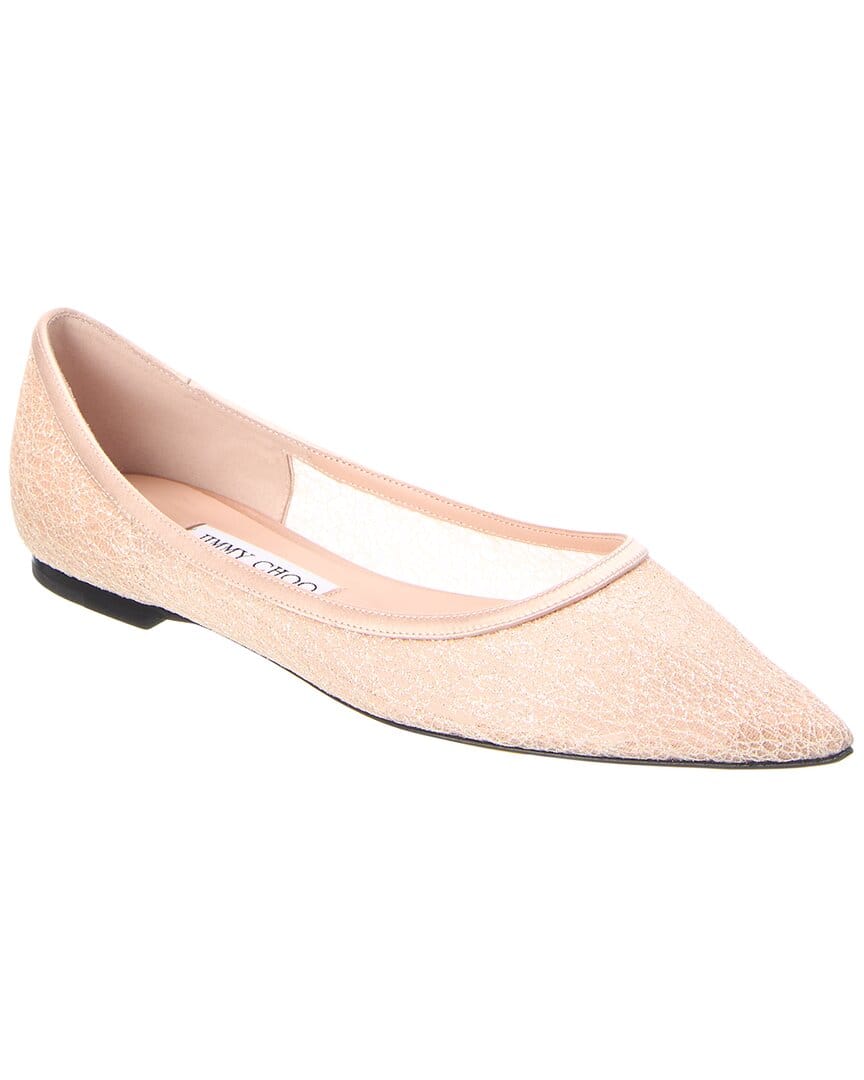 Jimmy Choo Love Glitter Flat