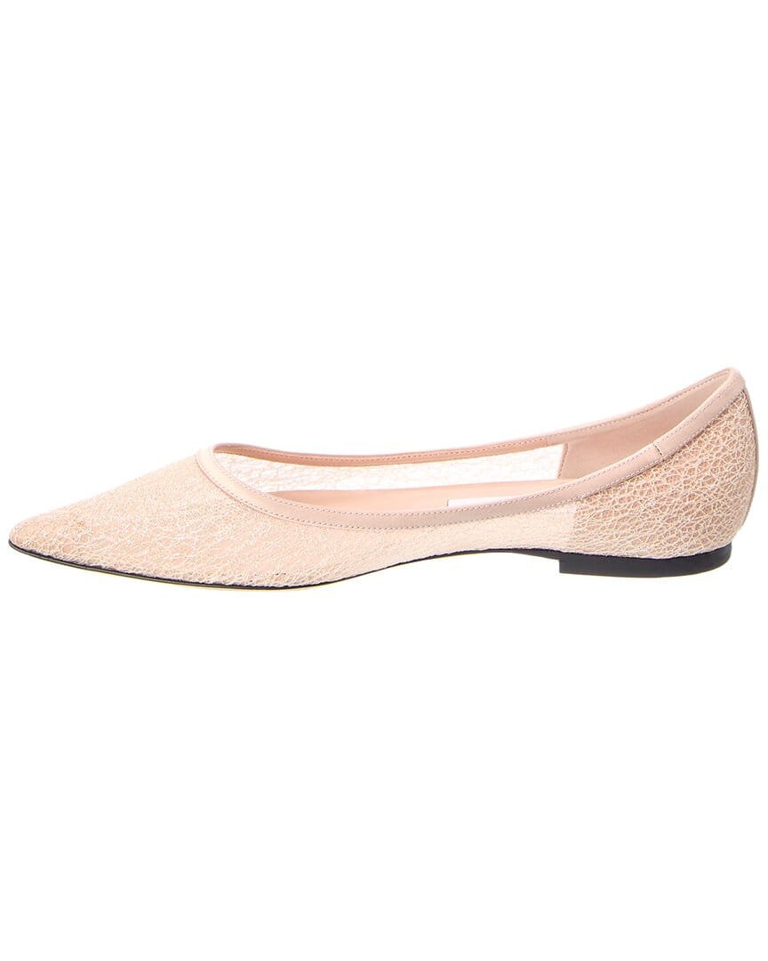 Jimmy Choo Love Glitter Flat