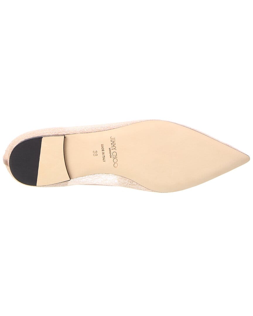 Jimmy Choo Love Glitter Flat