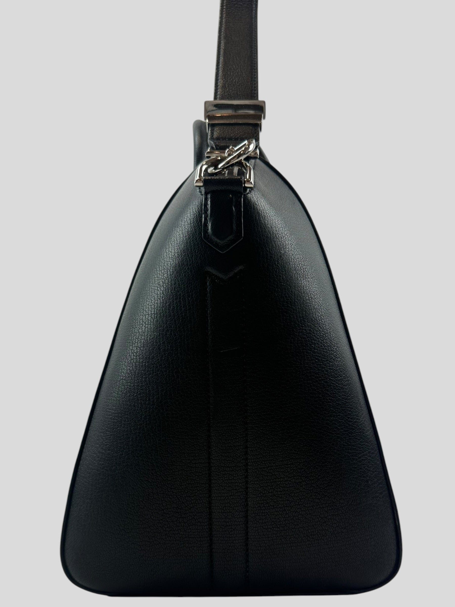 Givenchy Black Leather Medium Antigona