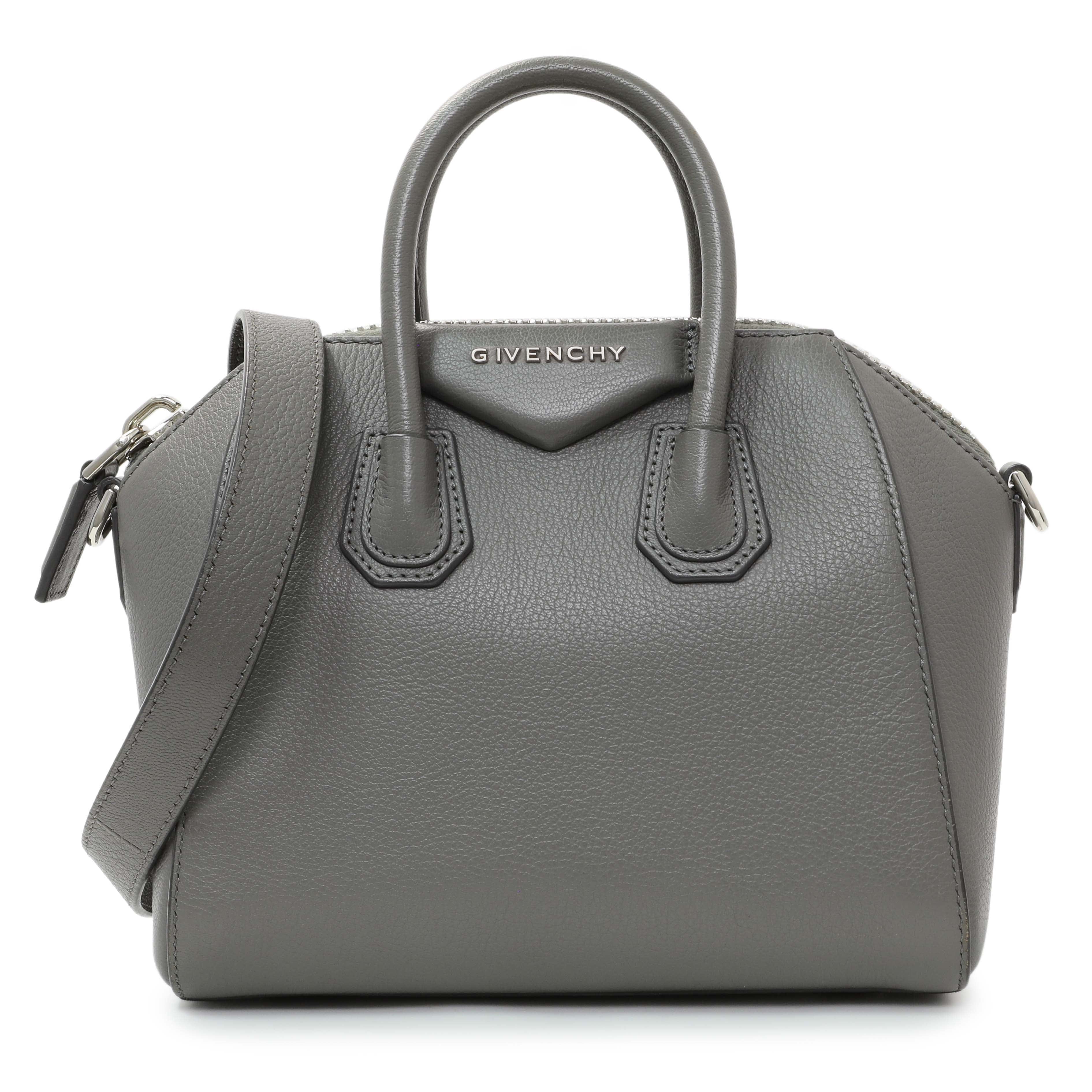 Givenchy Grey Sugar Goatskin Antigona Mini