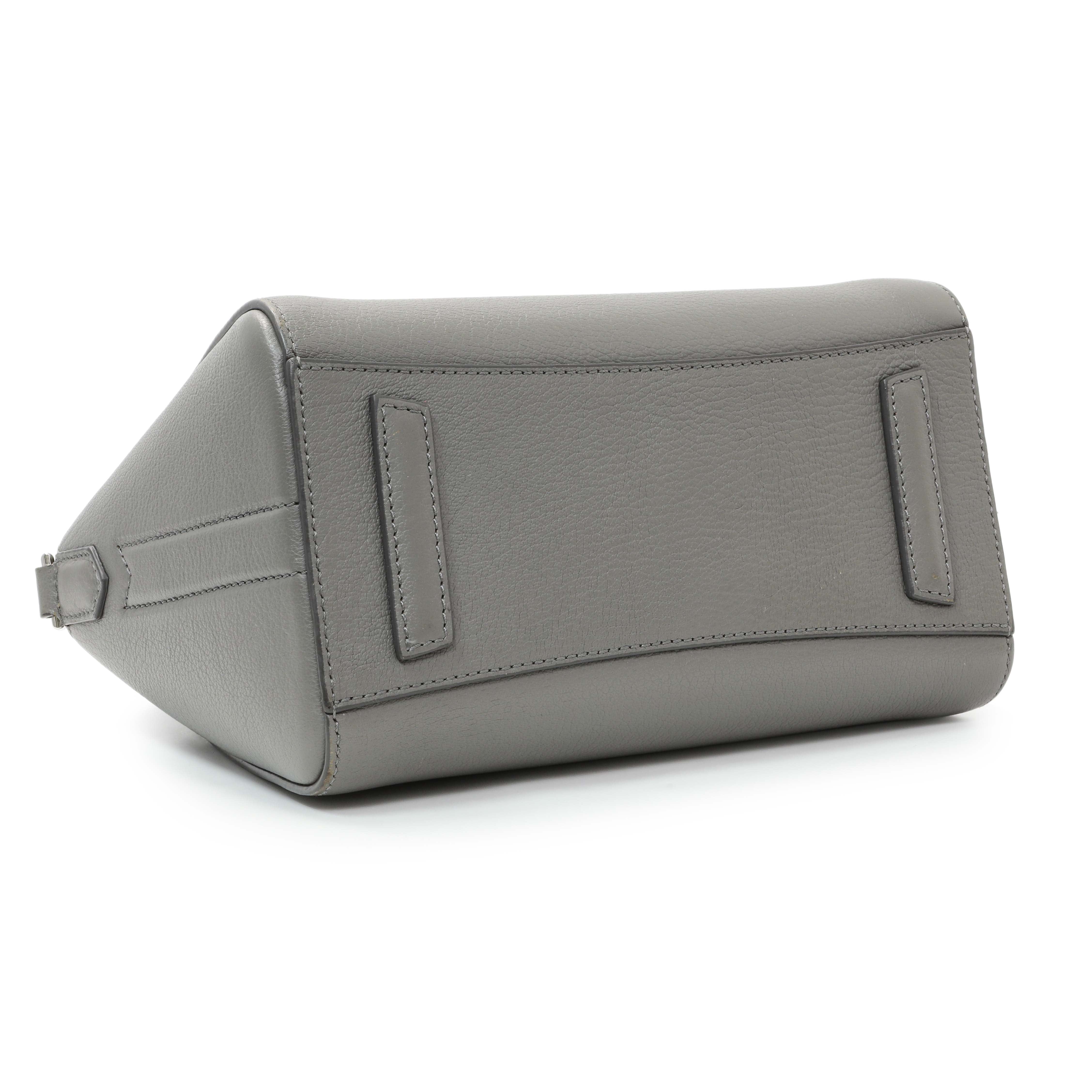 Givenchy Grey Sugar Goatskin Antigona Mini