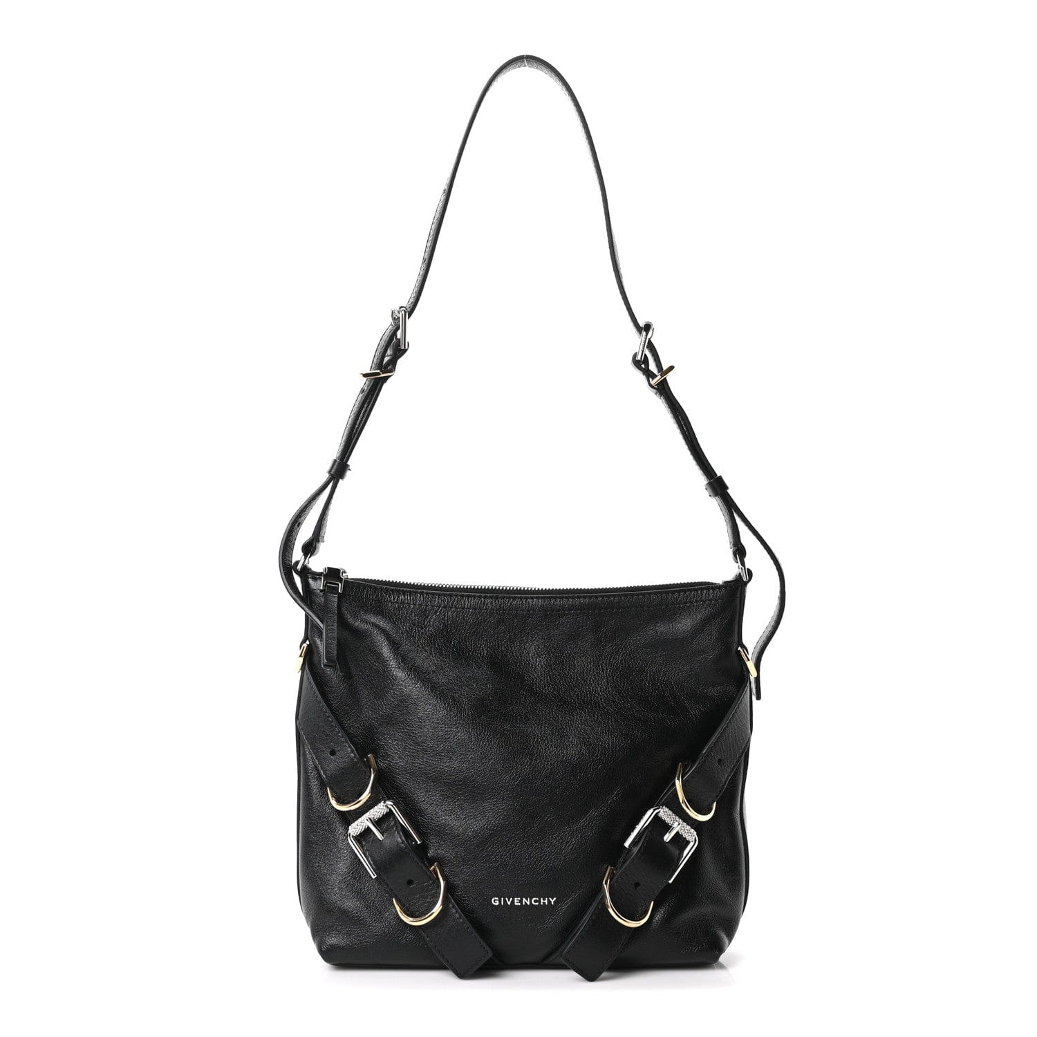Givenchy Calfskin Small Voyou Bag Black