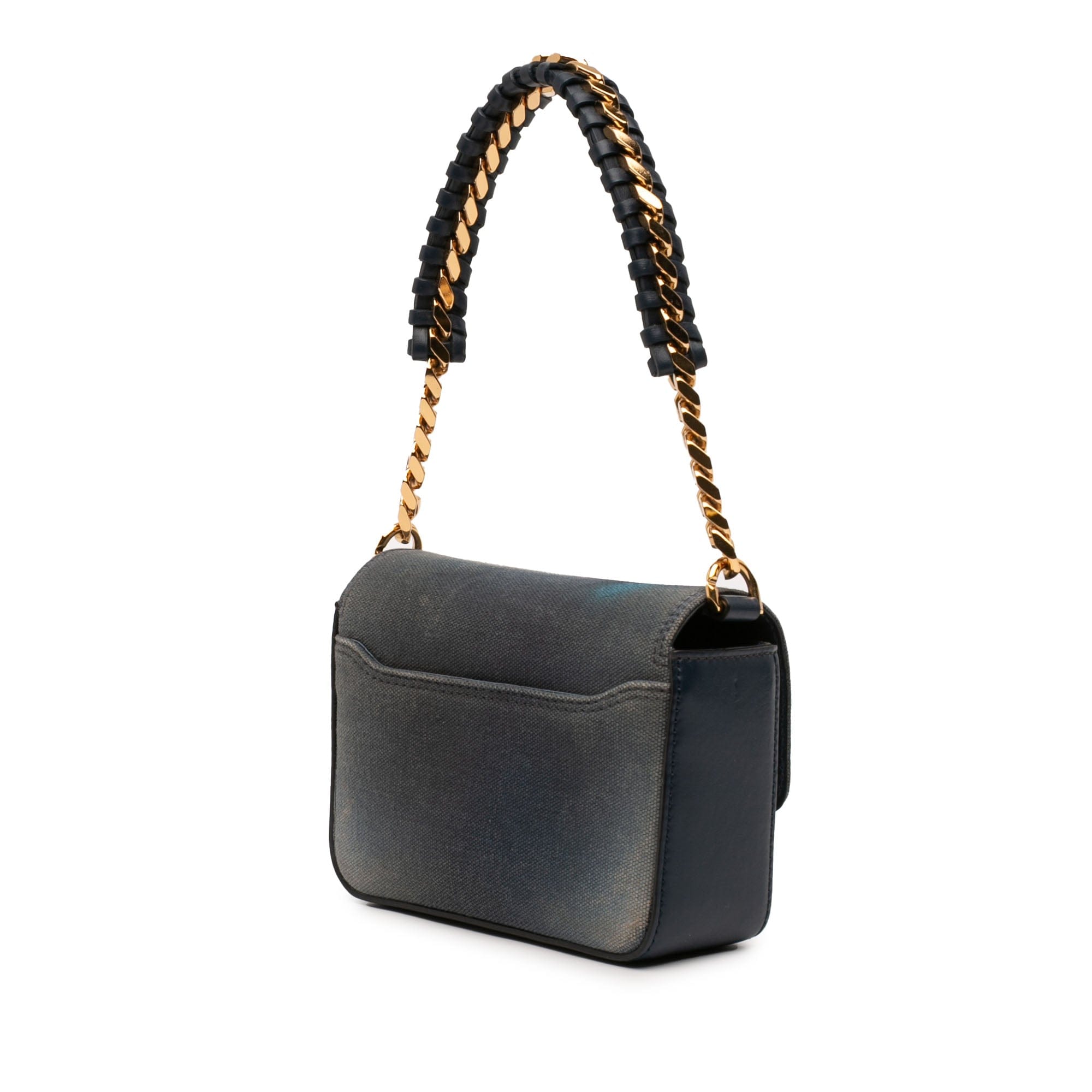 Givenchy Chito Small 4 g Graffiti Effect Canvas and Leather Satchel