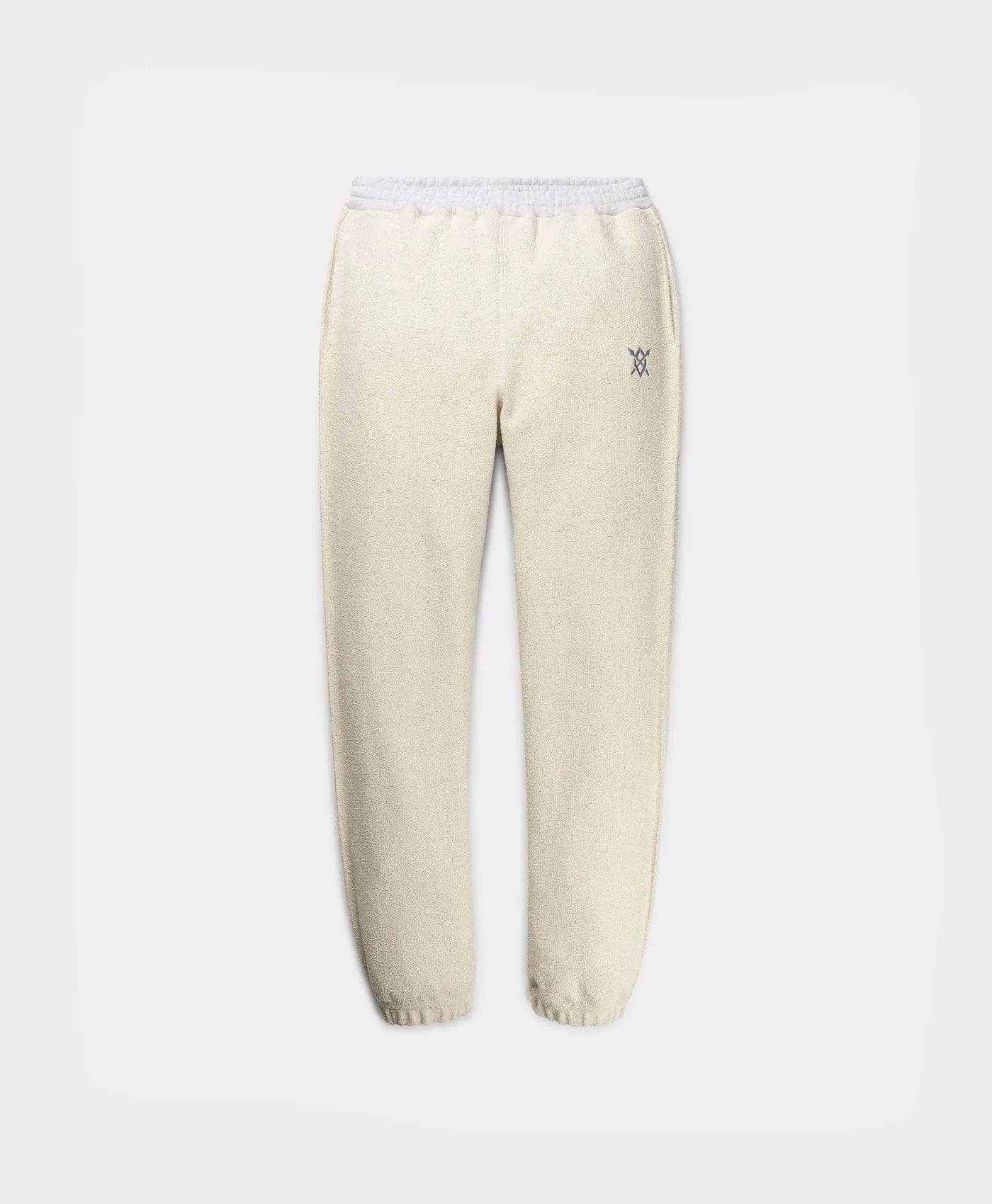 Off-White Grey Melange Off White Nemar Pants