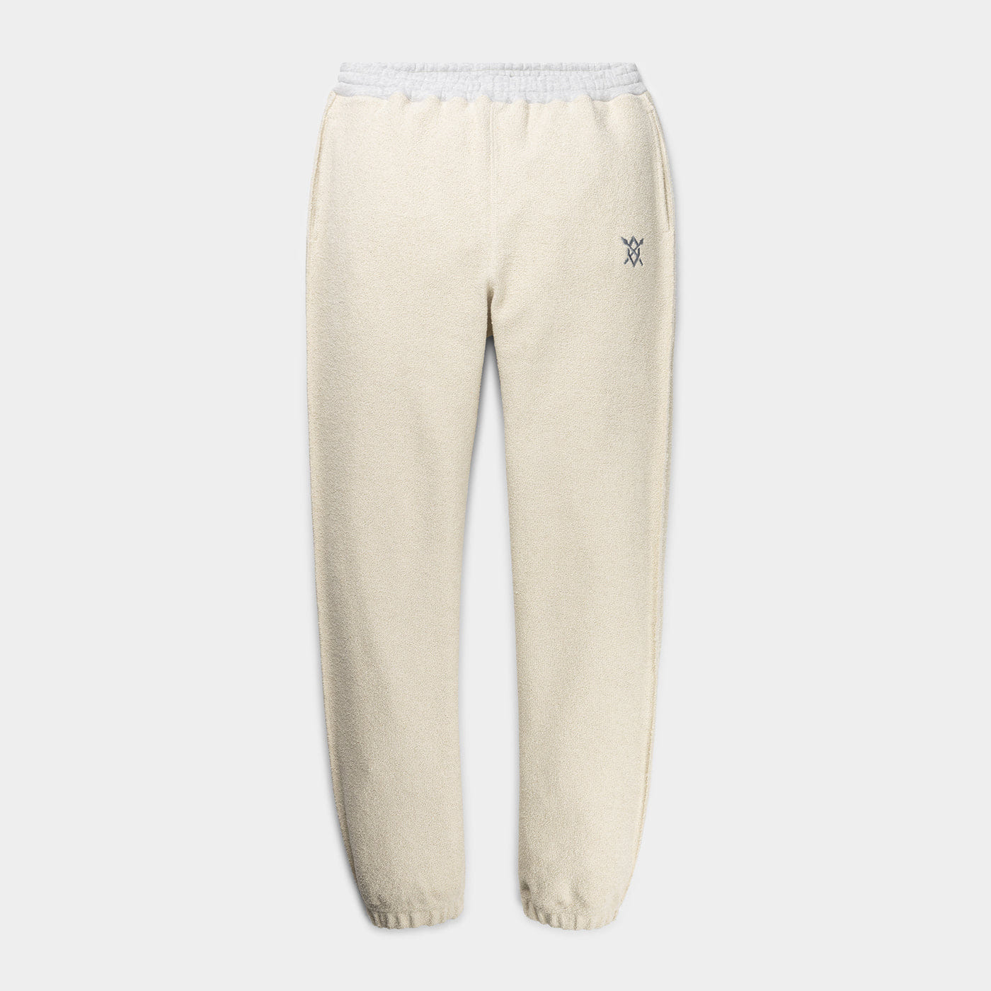 Off-White Grey Melange Off White Nemar Pants