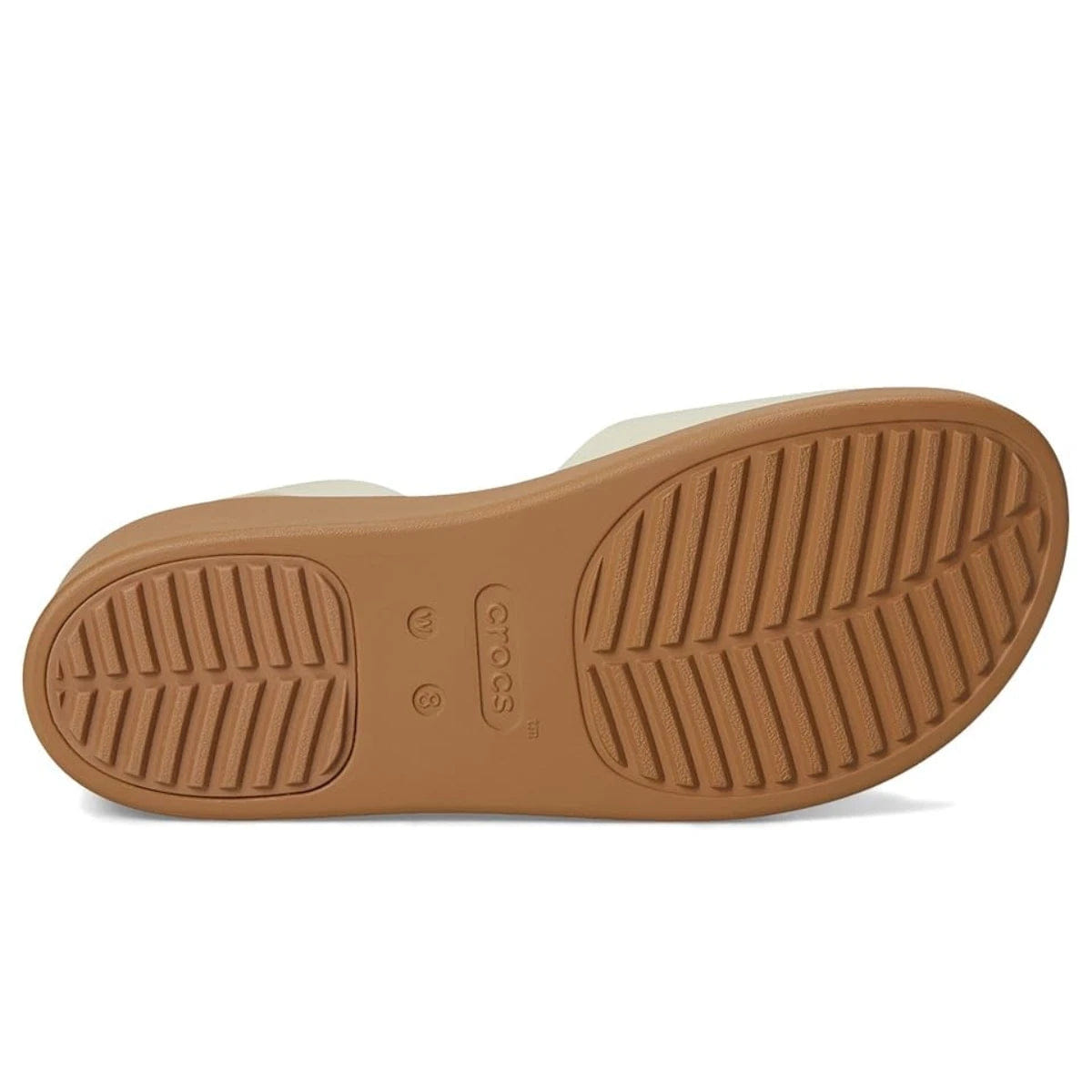 Crocs Brooklyn 209406 - 0OB Sandal Womens Sandstone Ankle Strap Wedges ZOGG2961