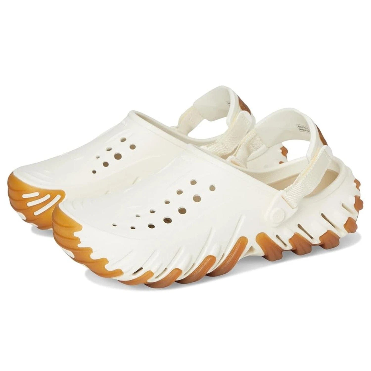 Crocs Echo Gum RO 211675 - 0WV Clog Men's Chalk Comfort Casual Shoes JAX1894