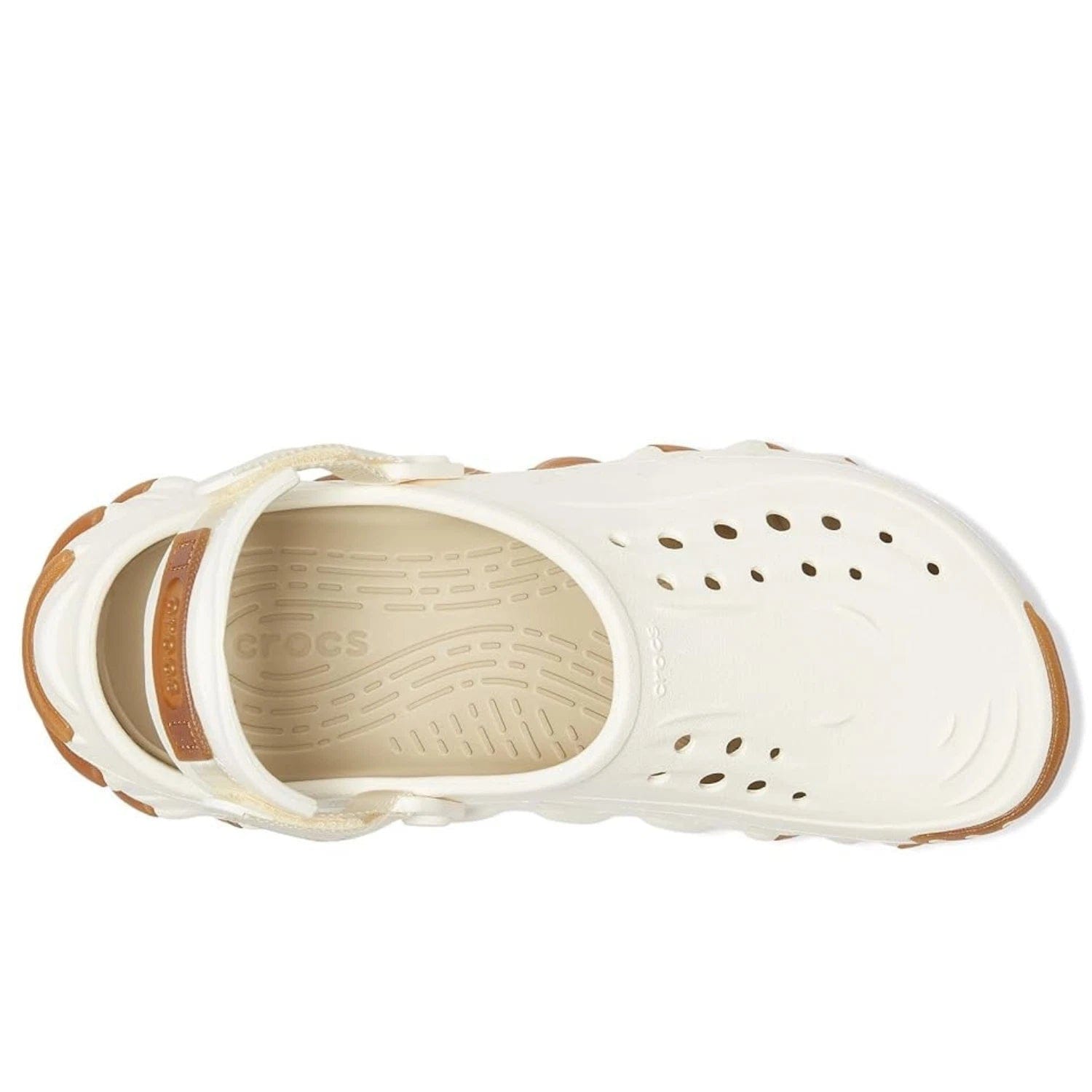 Crocs Echo Gum RO 211675 - 0WV Clog Men's Chalk Comfort Casual Shoes JAX1894