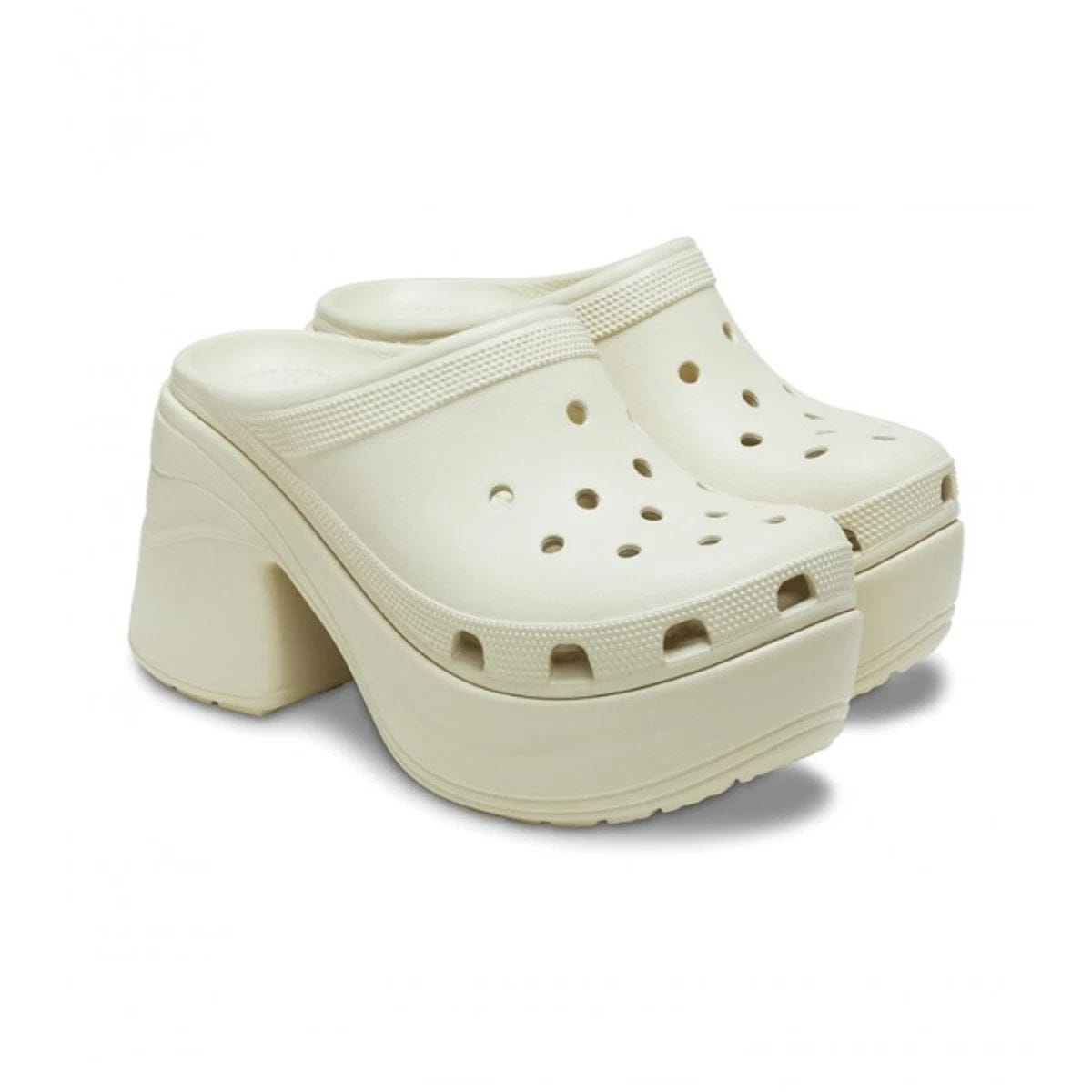 Crocs Siren 208547 - 2Y2 Clog Unisex Bone Round Toe Slip - On Shoes KFC1105