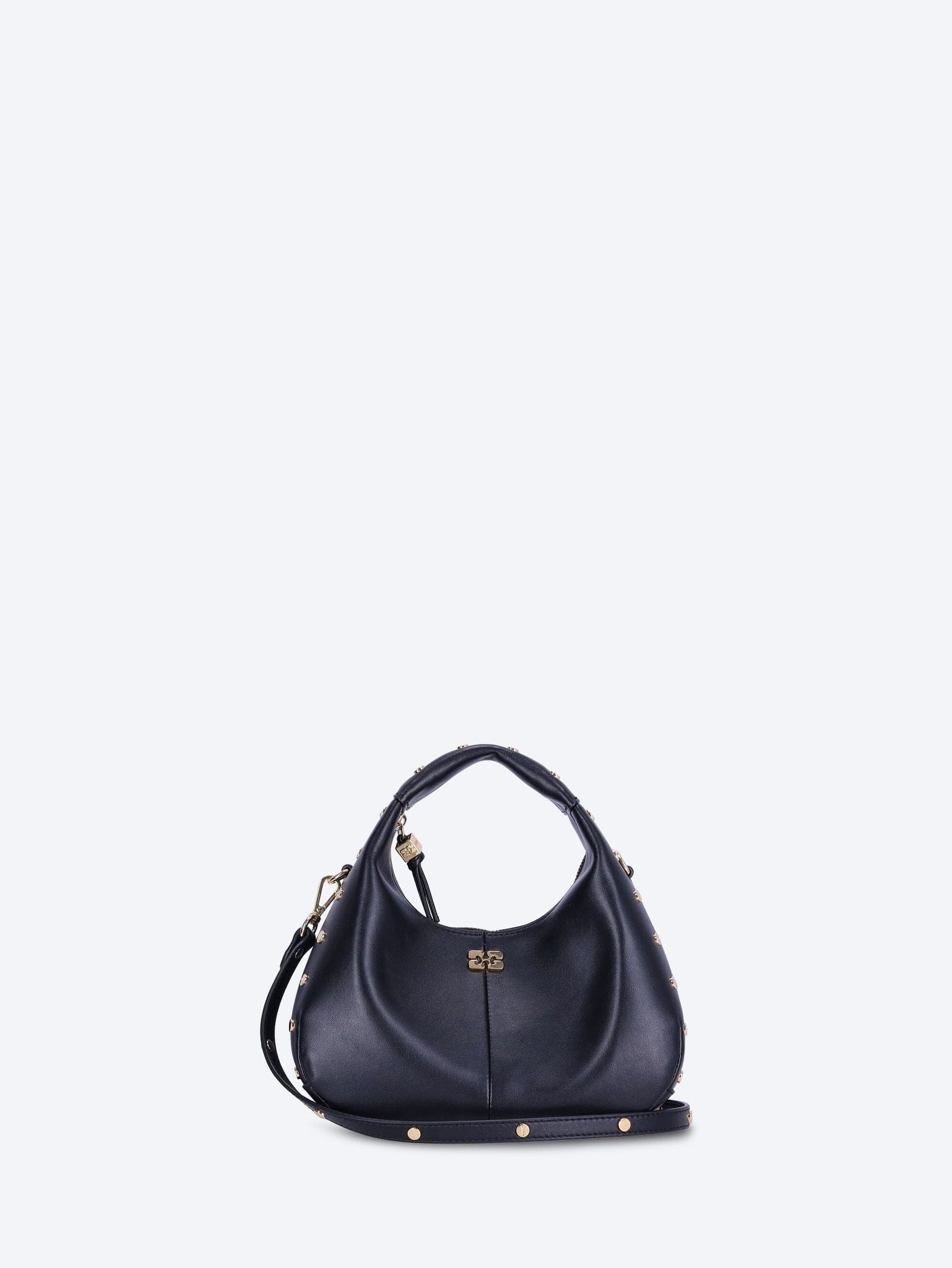 GANNI Hobo mini studs handbag