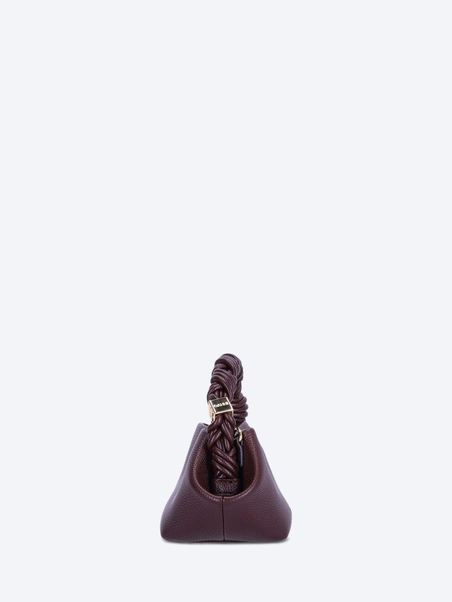 Ganni bou bag mini grained handbag
