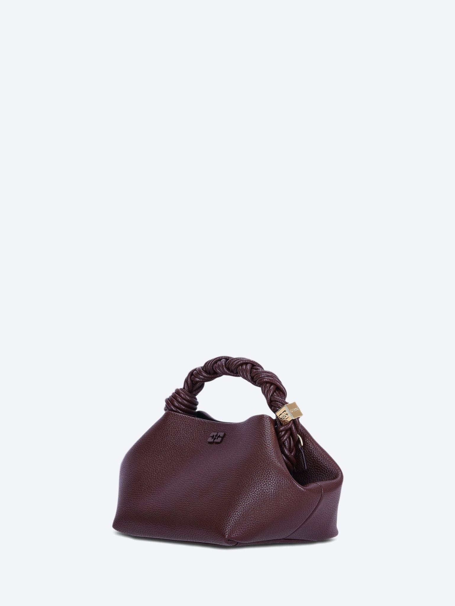 Ganni bou bag small grained handbag