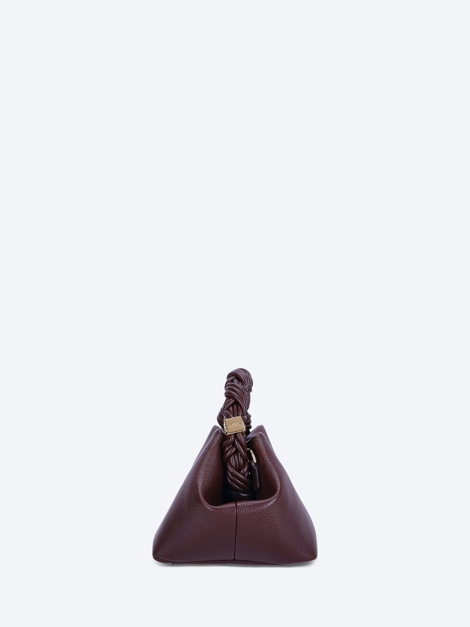Ganni bou bag small grained handbag