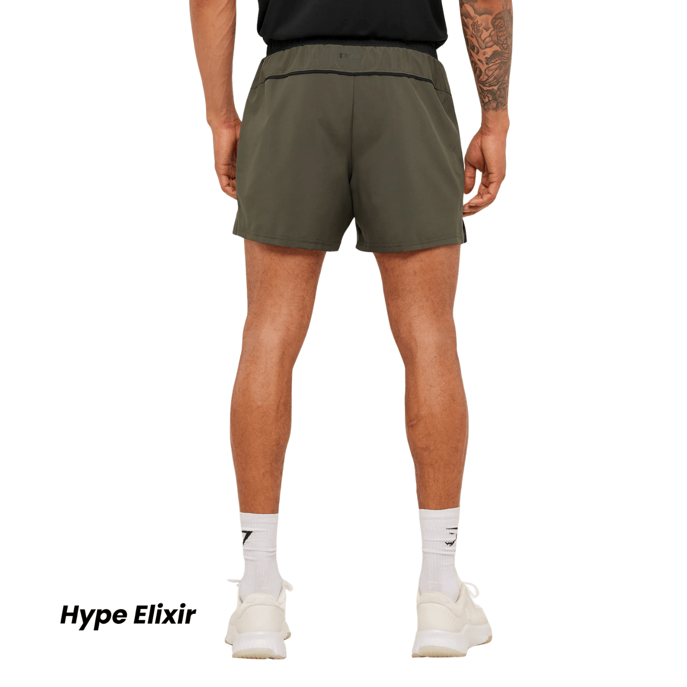 Gymshark Arrival Contrast Shorts slim fit Strength Green/Black