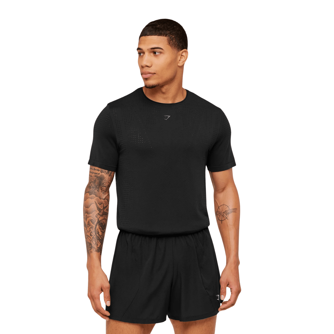 Gymshark Seamless Running T - Shirt slim fit GS Black