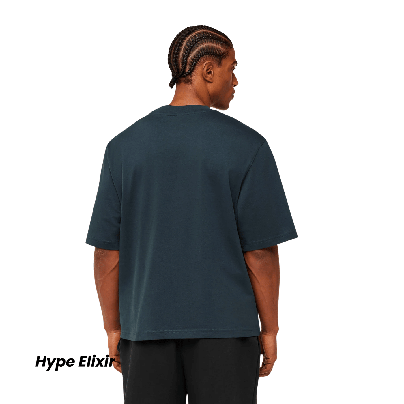 GYMSHARK Eagle Band Style Graphic T - Shirt oversized fit GS Stealth Blue
