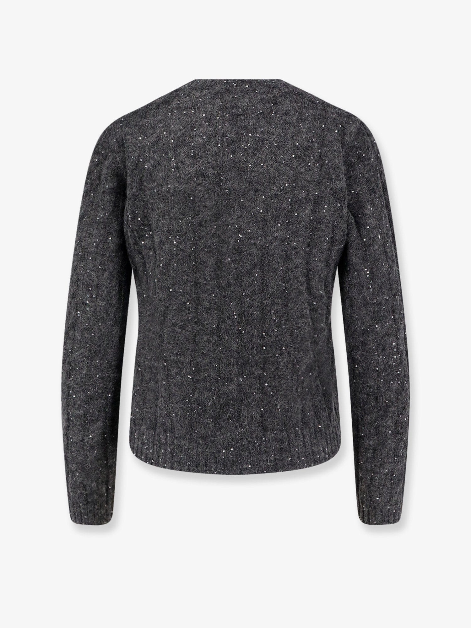 Brunello Cucinelli Wool blend sweater with all - over sequins