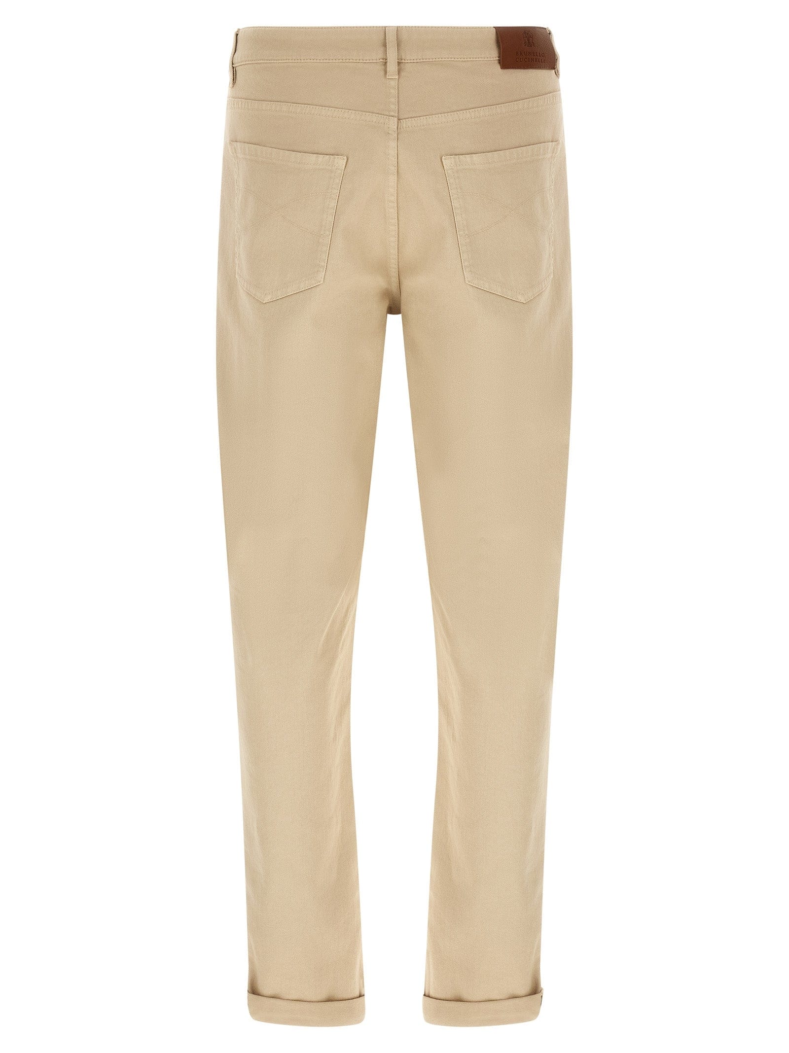 Brunello Cucinelli Cotton Tape Men's Jeans
