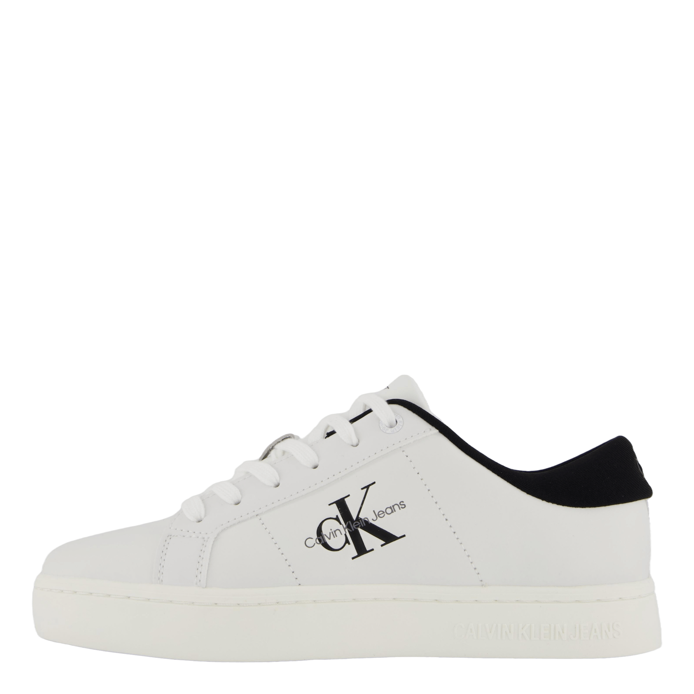 Calvin Klein Classic Cupsole Lowlaceup Lth Bright White/black