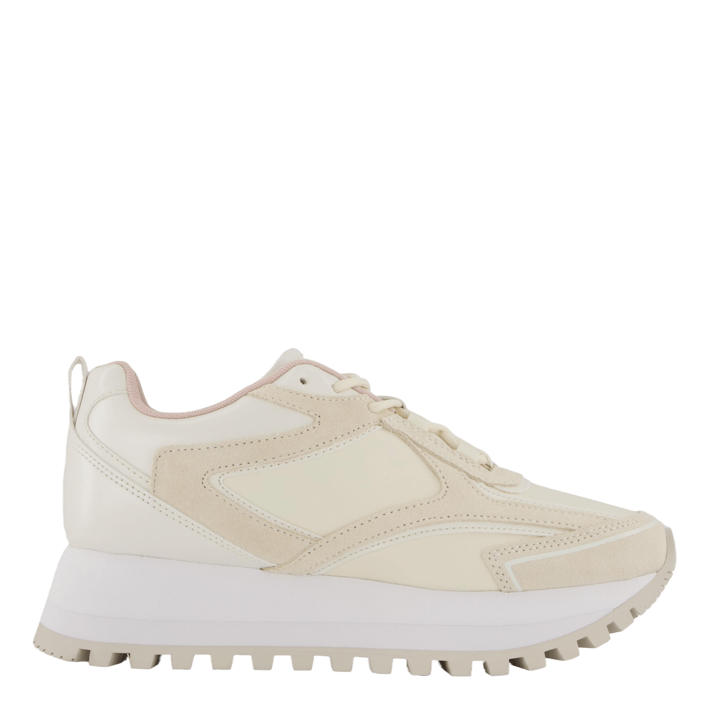 Calvin Klein Runner Laceup Authentic Creamy White/peach Whip