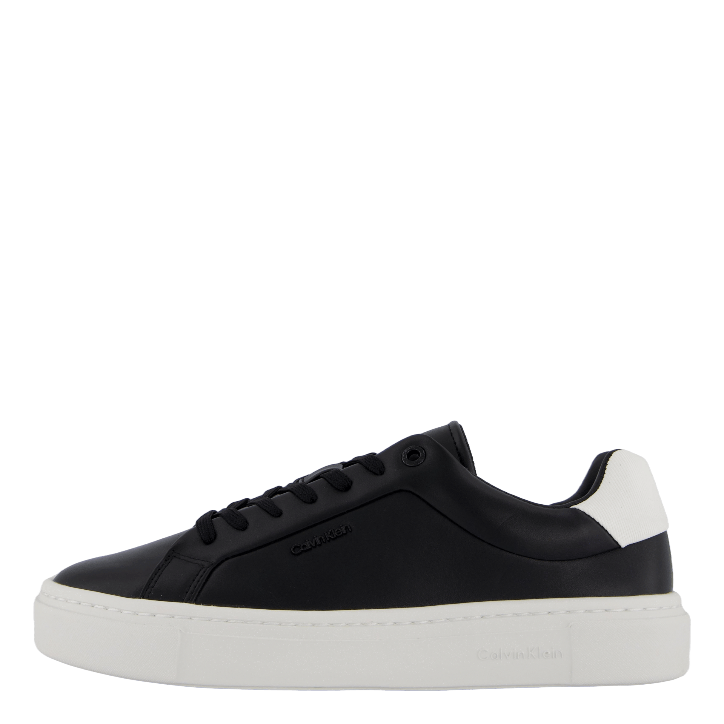 Calvin Klein Cupsole Lace Up W/ml Lth Ck Black