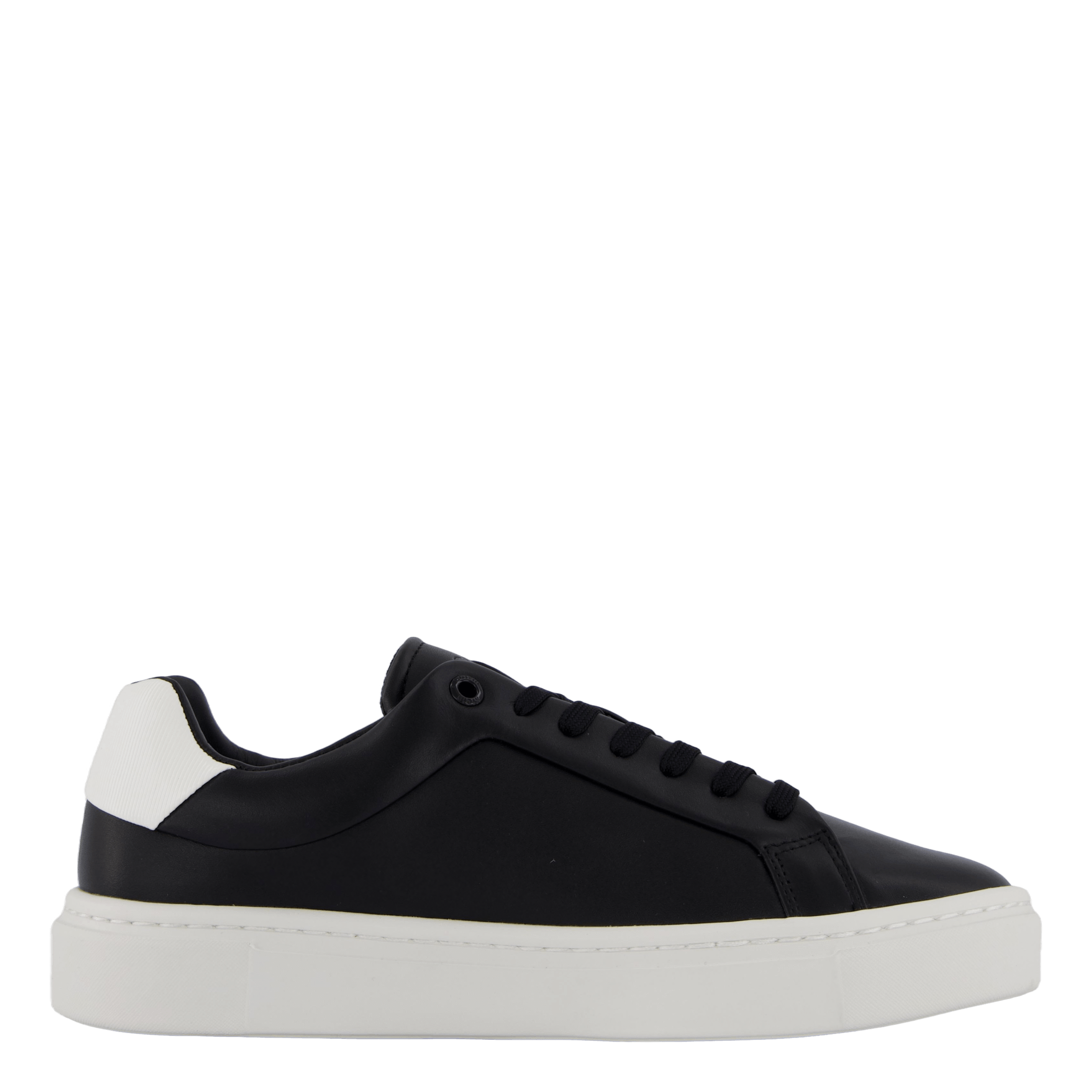 Calvin Klein Cupsole Lace Up W/ml Lth Ck Black
