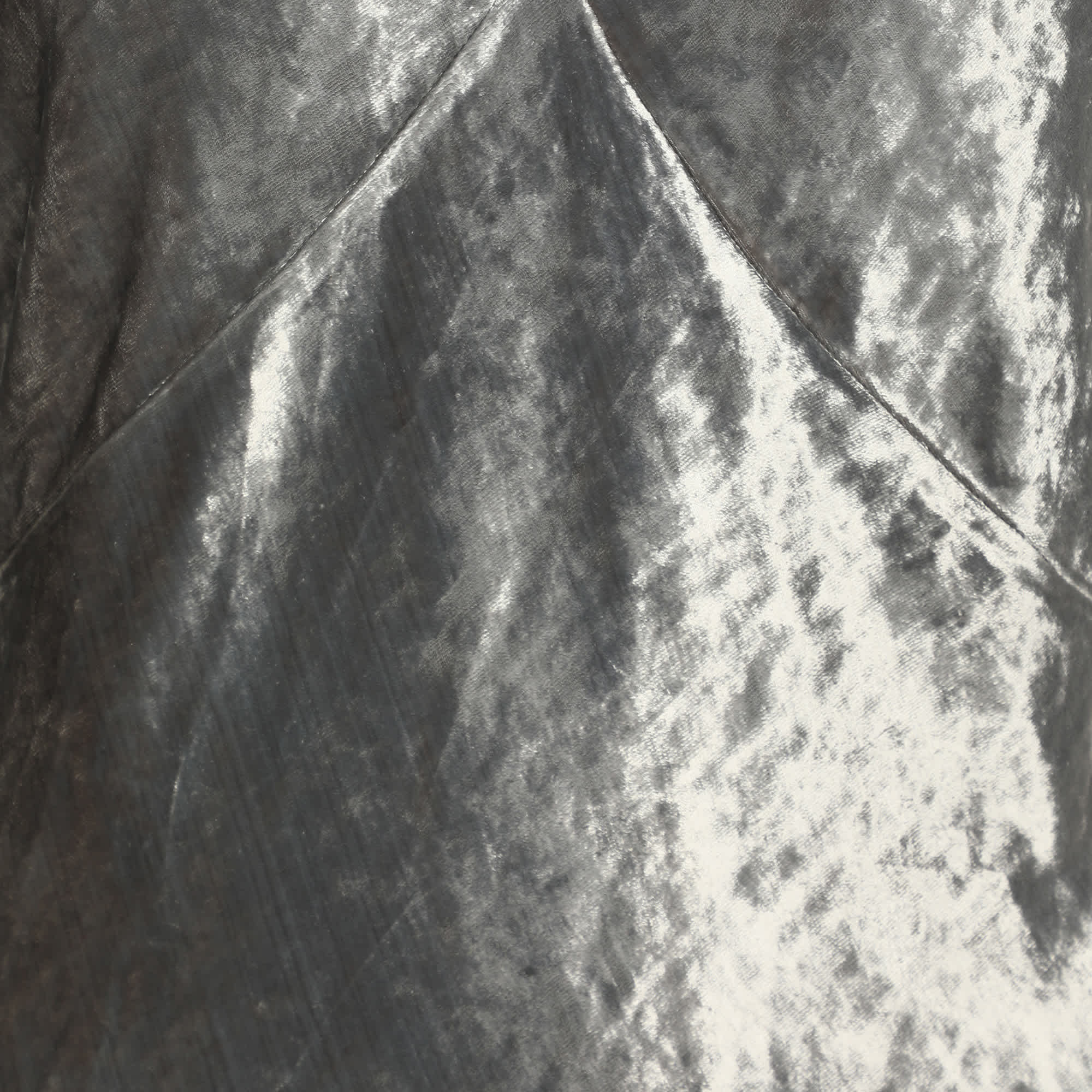 Ralph Lauren Silver Velvet Top
