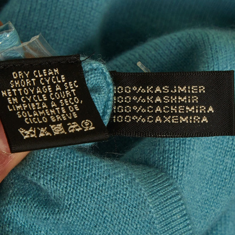 Ralph Lauren Blue Cashmere Knit Tube Top