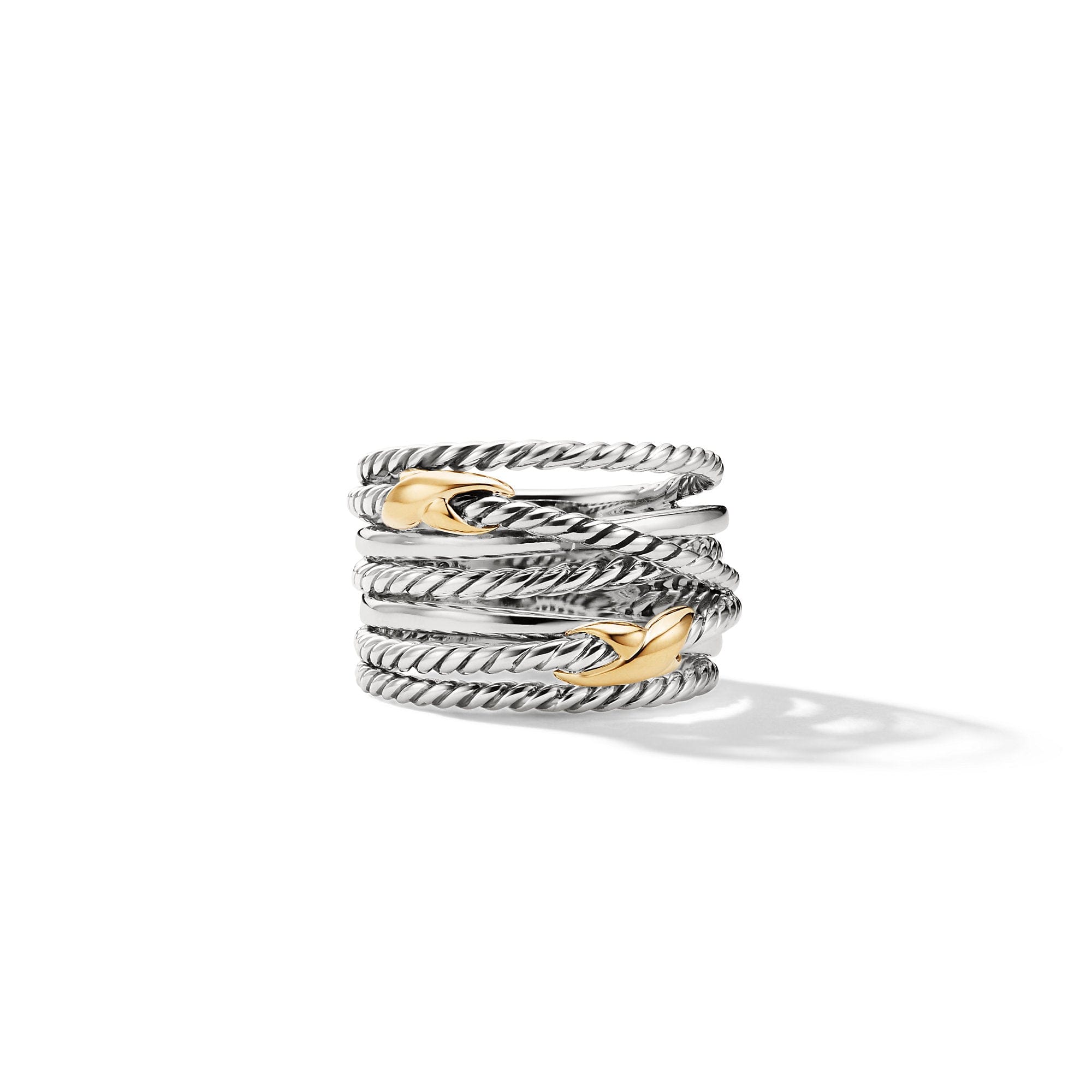David Yurman Double x Crossover Ring - R07456 S88
