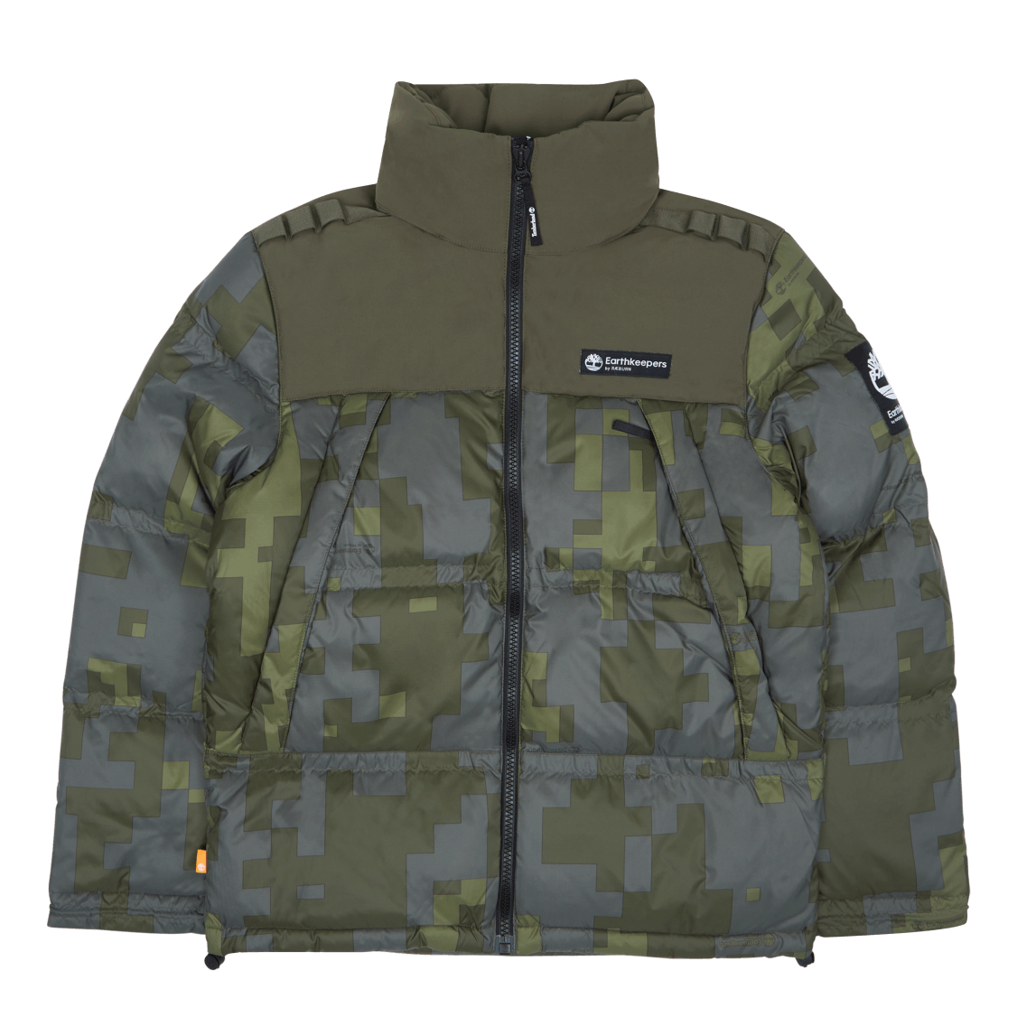 Timberland Raeburn x Ek+ Puffer Jacket Ao Digi Camo Aop