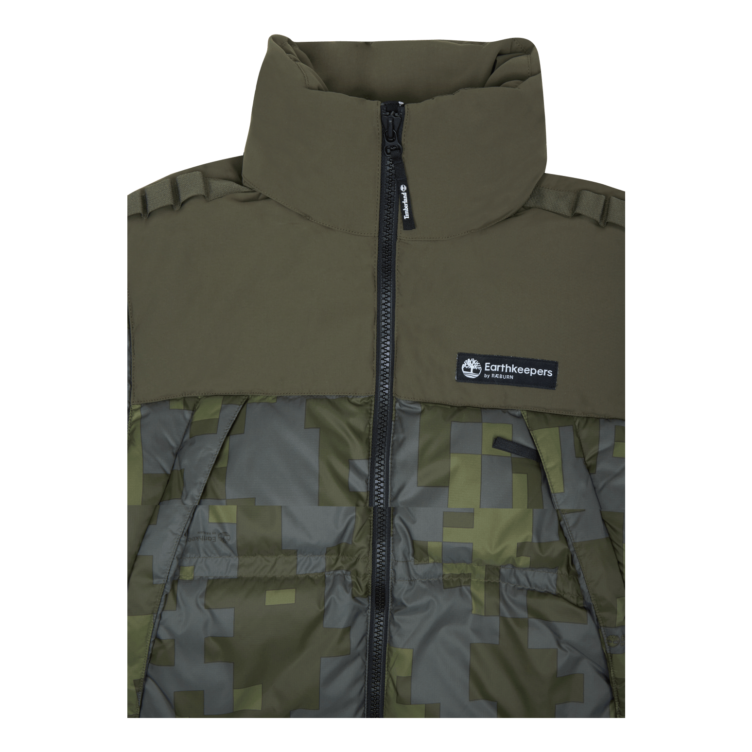 Timberland Raeburn x Ek+ Puffer Jacket Ao Digi Camo Aop