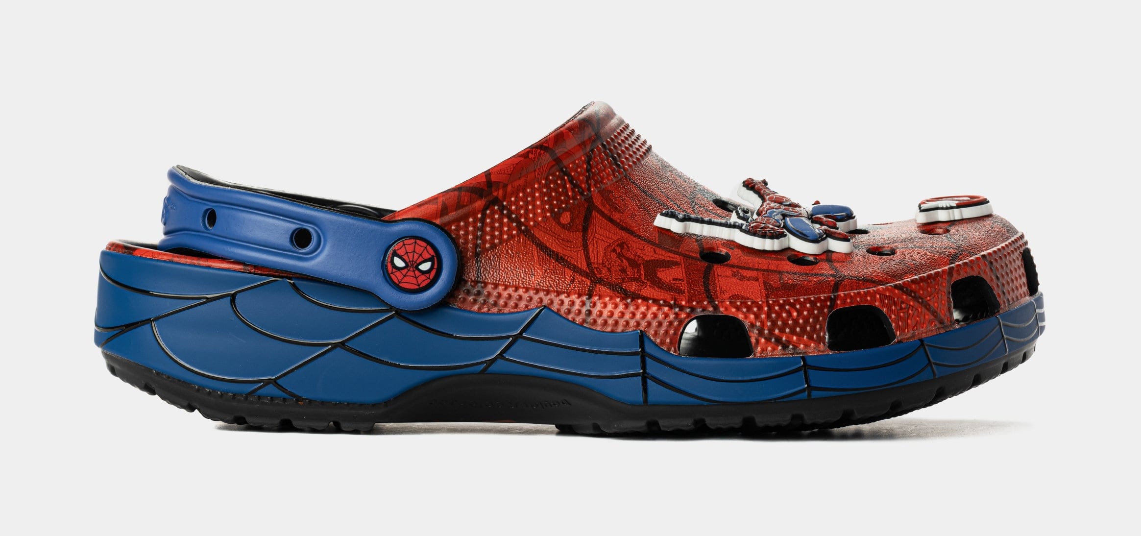 CROCS Marvel Spider - Man Classic Clog Mens Sandals (Red/Blue)