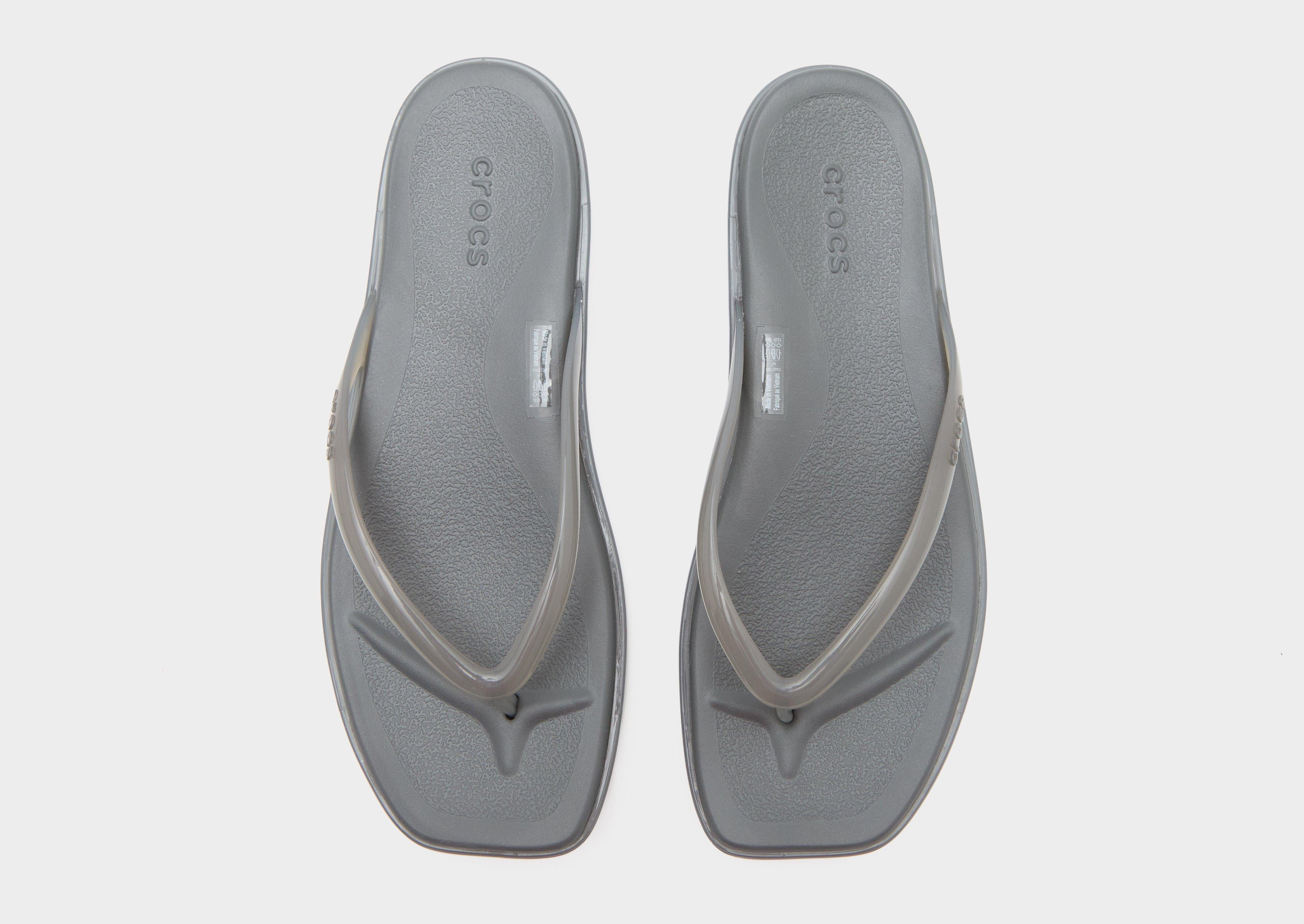 Crocs Miami Square Jelly Flip Flops Women's