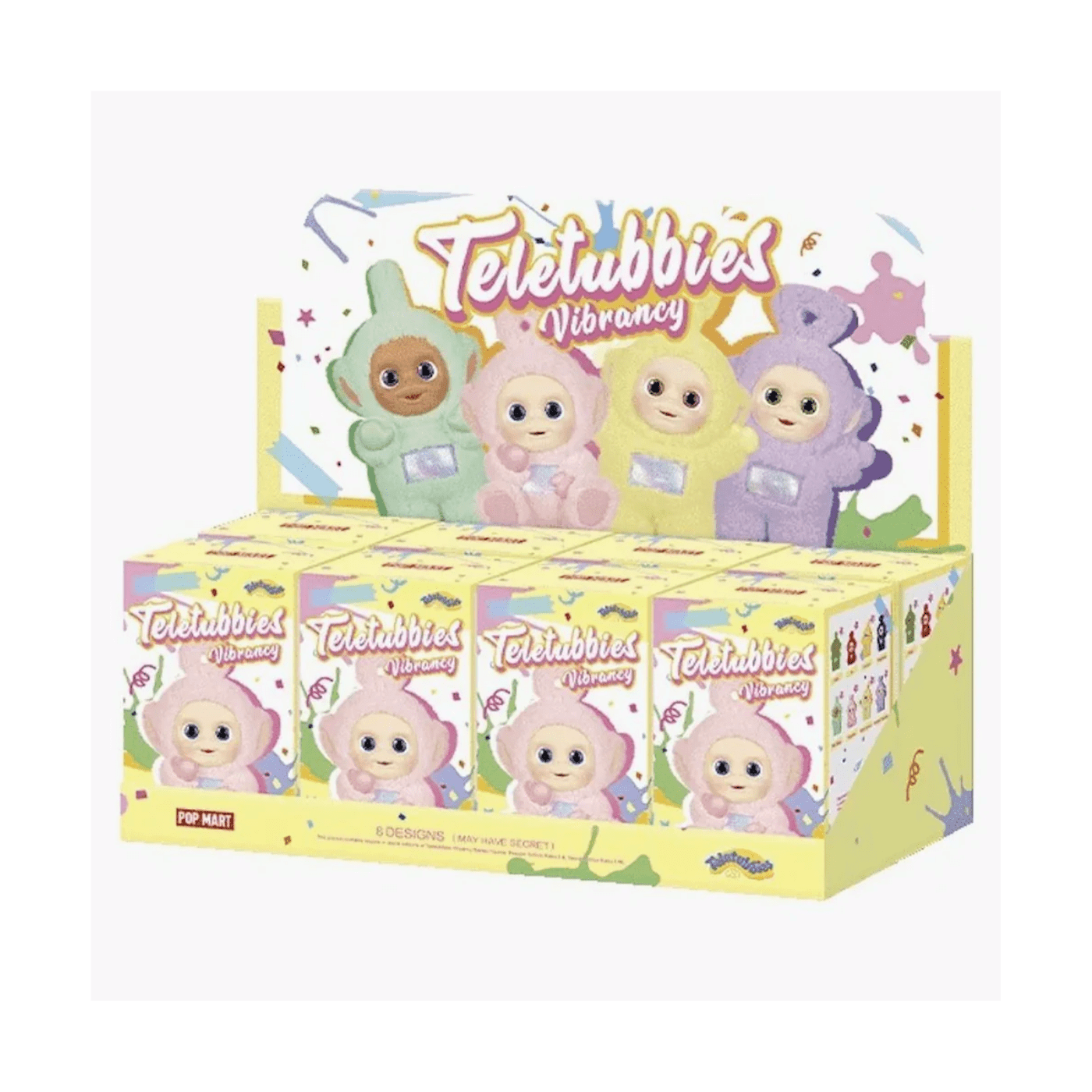 Pop Mart Teletubbies Vibrancy Series Figures Sealed Case (8 Blind Box)